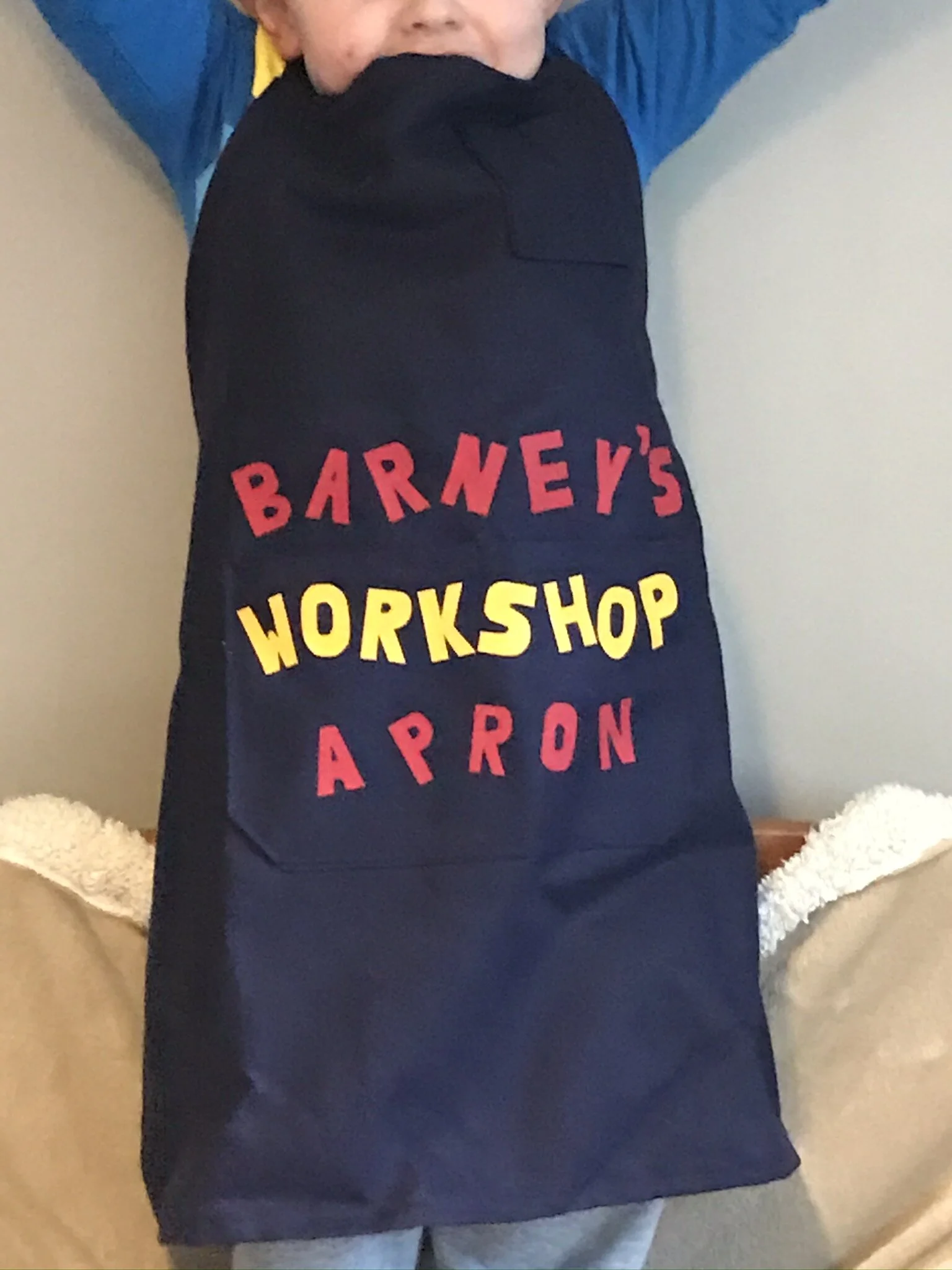 Kids custom made Apron
