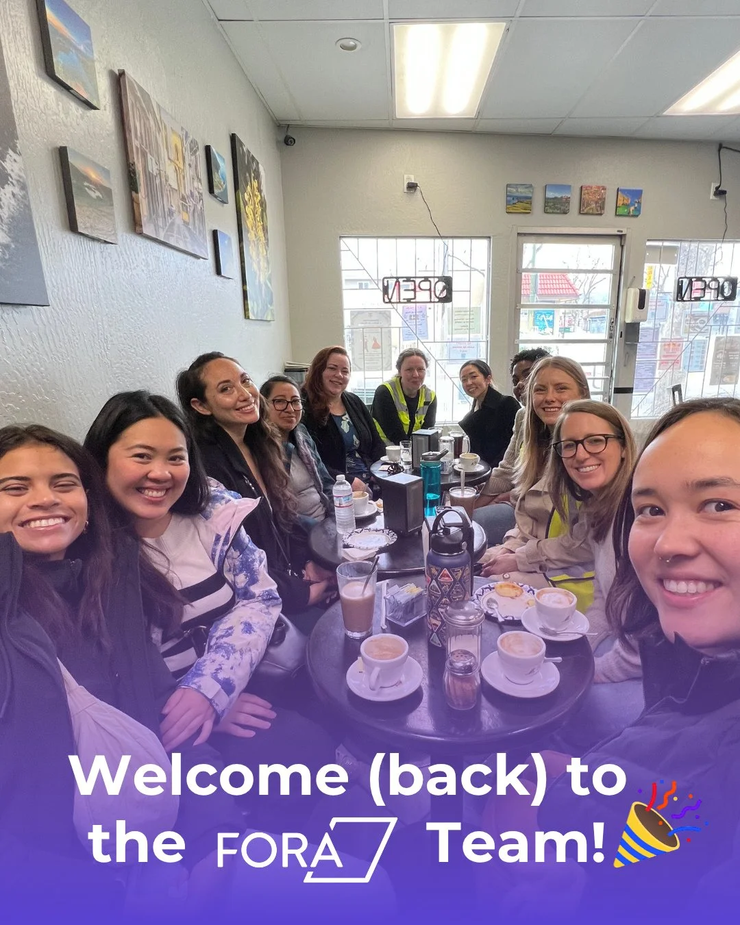 🎉 GUESS WHO&rsquo;S BACK? BACK AGAIN.⁠
 Gabi&rsquo;s back. Tell a friend.😎⁠
⁠
Please join us in welcoming Gabriella Vaz De Freitas back to the FORA team, this time as a full-time designer! ✨️⁠
⁠
Gabi first joined us as a FORA Fellow (FORAship Inter