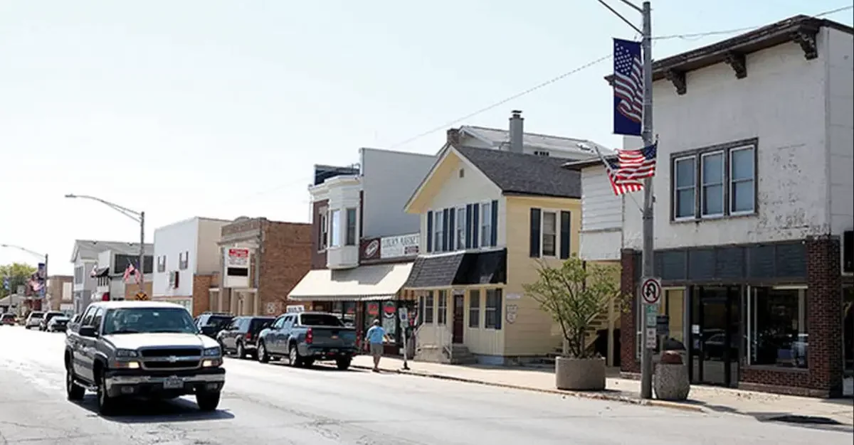 Downtown Elburn is very close to Teuscher Legacy Dental