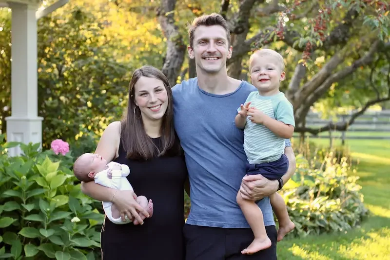 Dental affects of mold exposure for young children Dr Brayden Teuscher and family