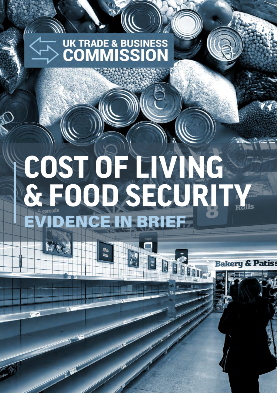 The Cost of Living Crisis — UK Trade and Business Commission