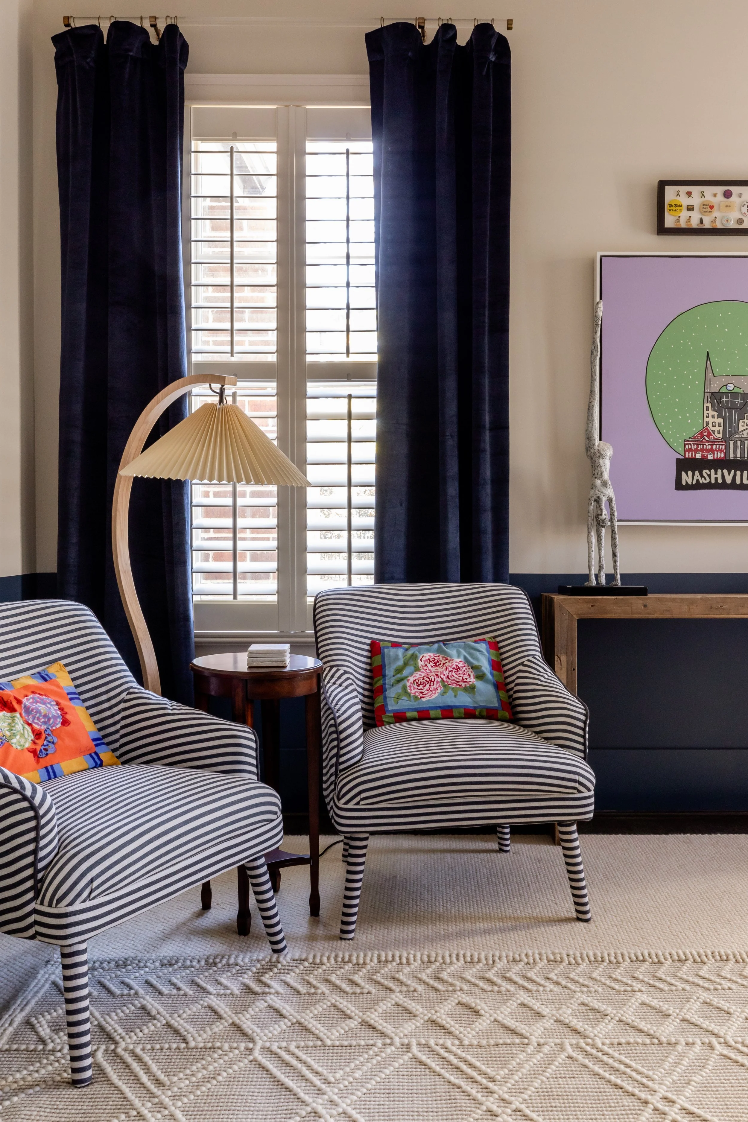Get drapes for your windows, even if you don't need them.