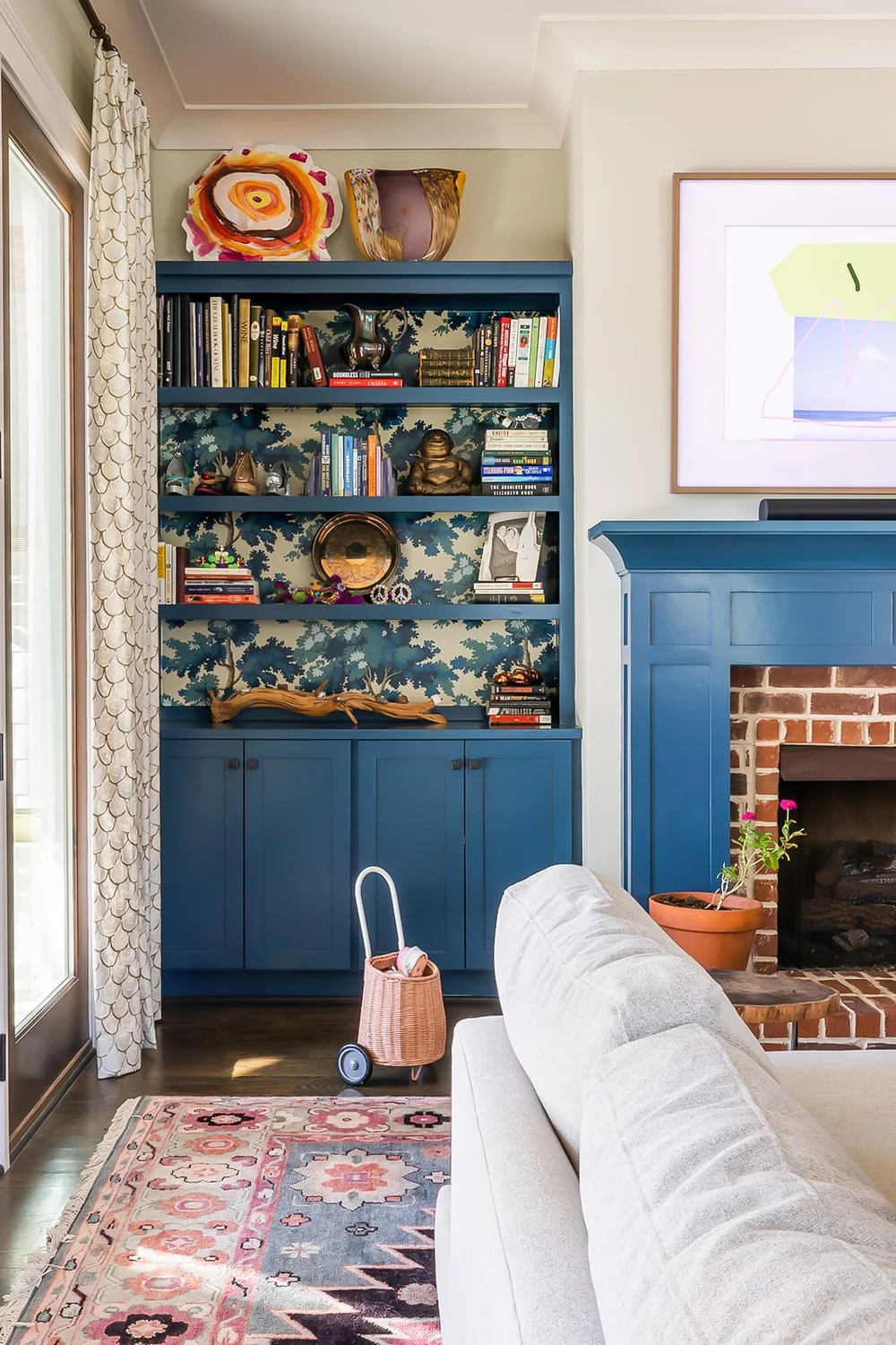 Colorful, artistic Belle Meade family home — Mary Kathryn Wells