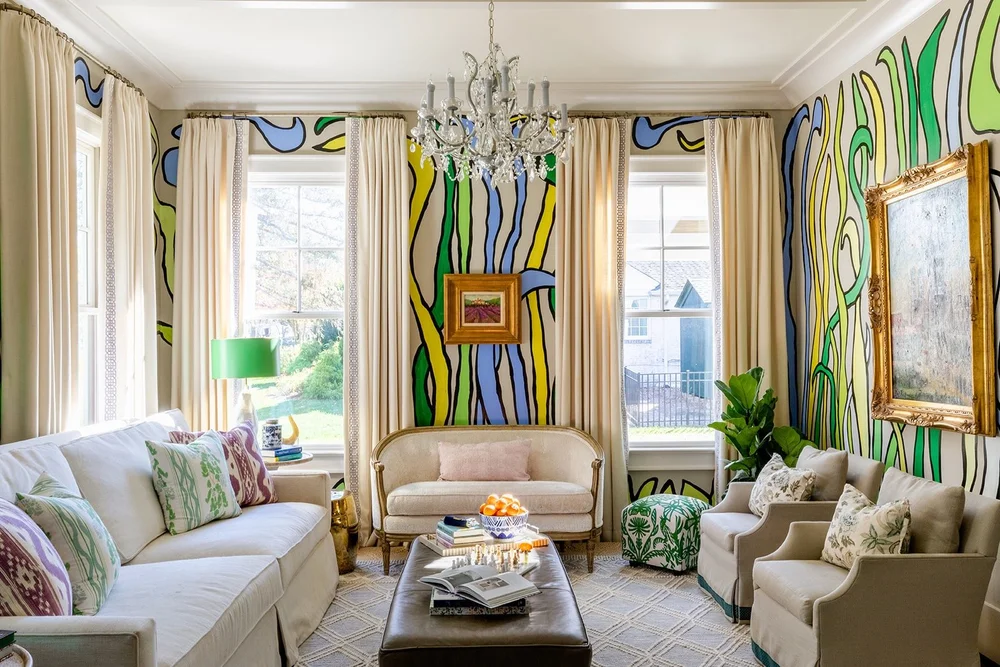 Colorful, artistic Belle Meade family home — Mary Kathryn Wells