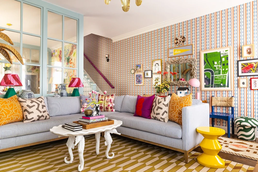 A Joyful, Art-Filled Family Home | Colorful, Family-Friendly Interior ...