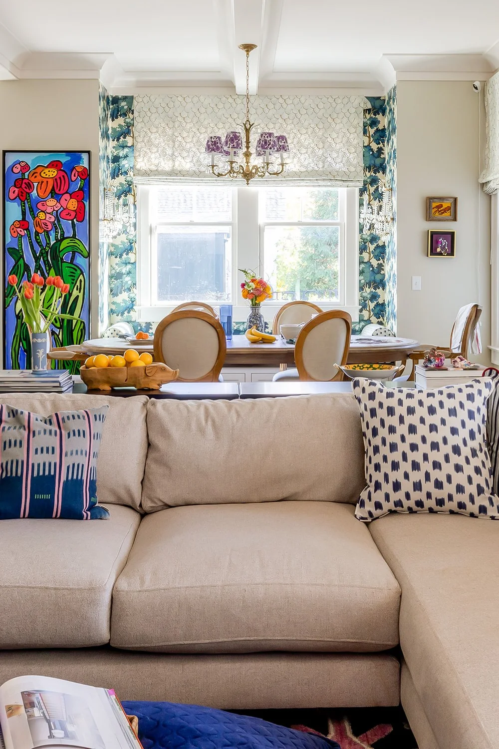 Colorful, artistic Belle Meade family home — Mary Kathryn Wells