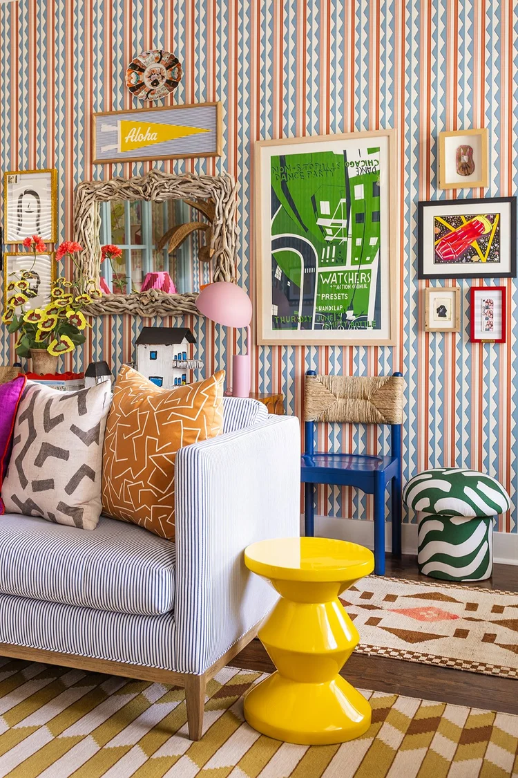 A Joyful, Art-Filled Family Home | Colorful, Family-Friendly Interior ...