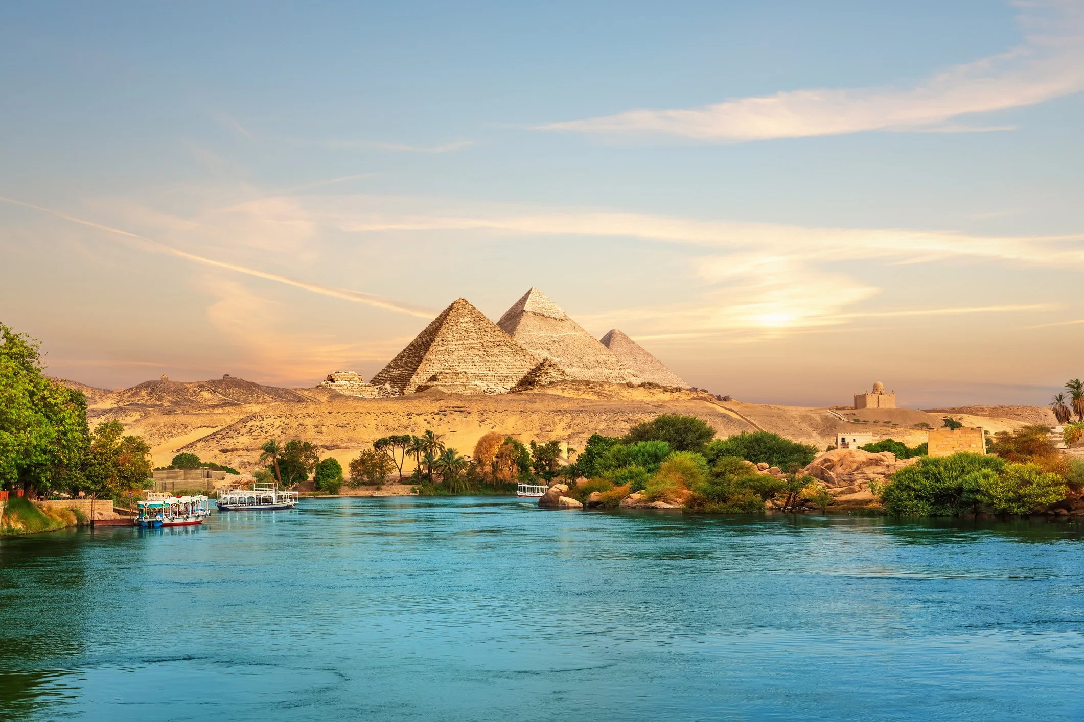 View of the Nile River, Egypt