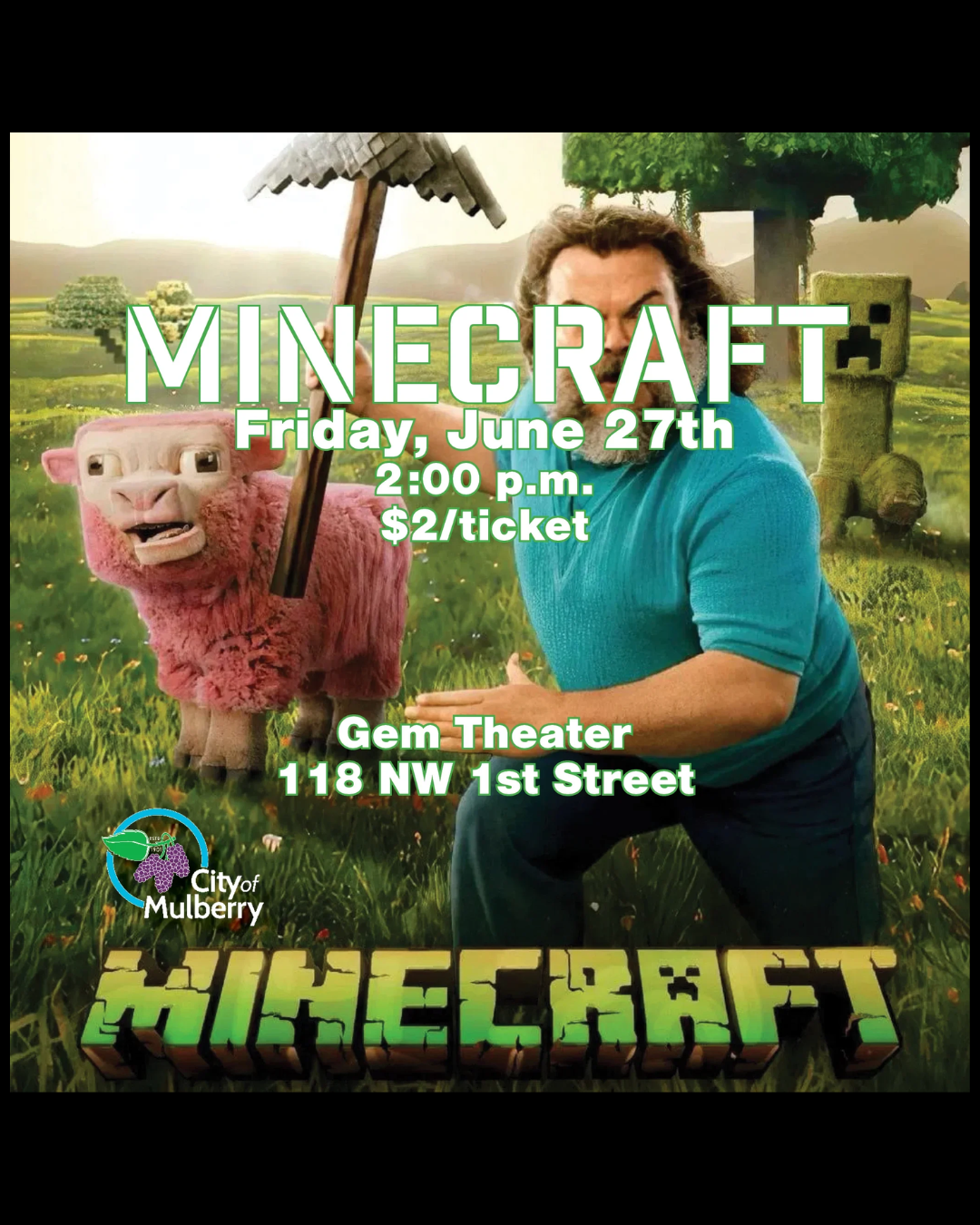 Minecraft Movie Screening