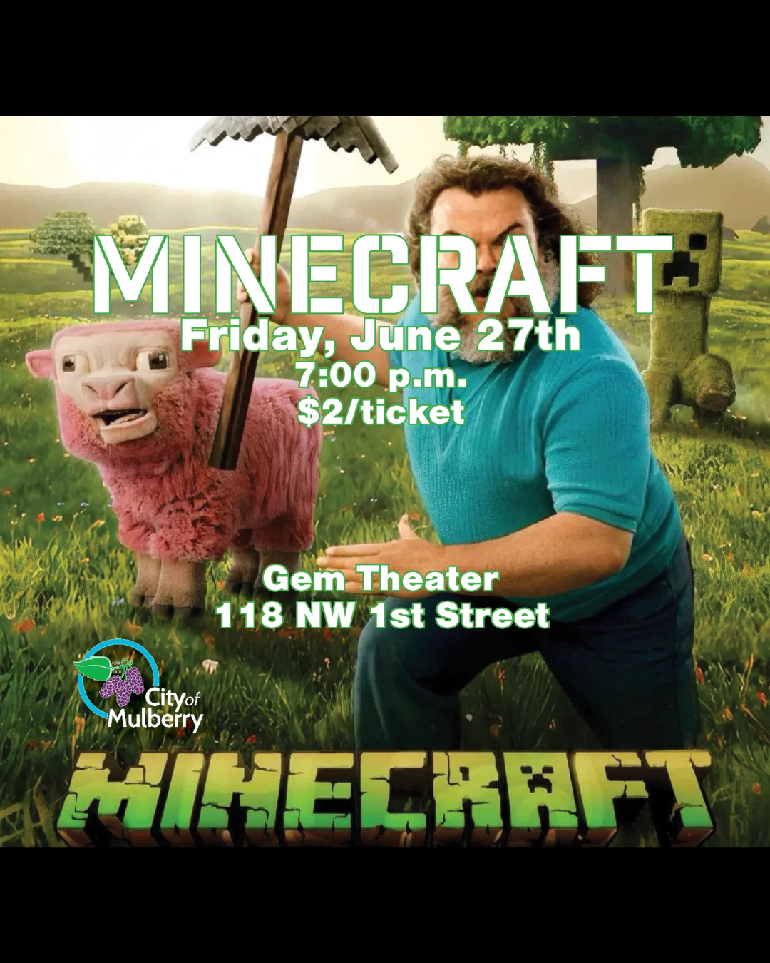 Minecraft Movie Screening