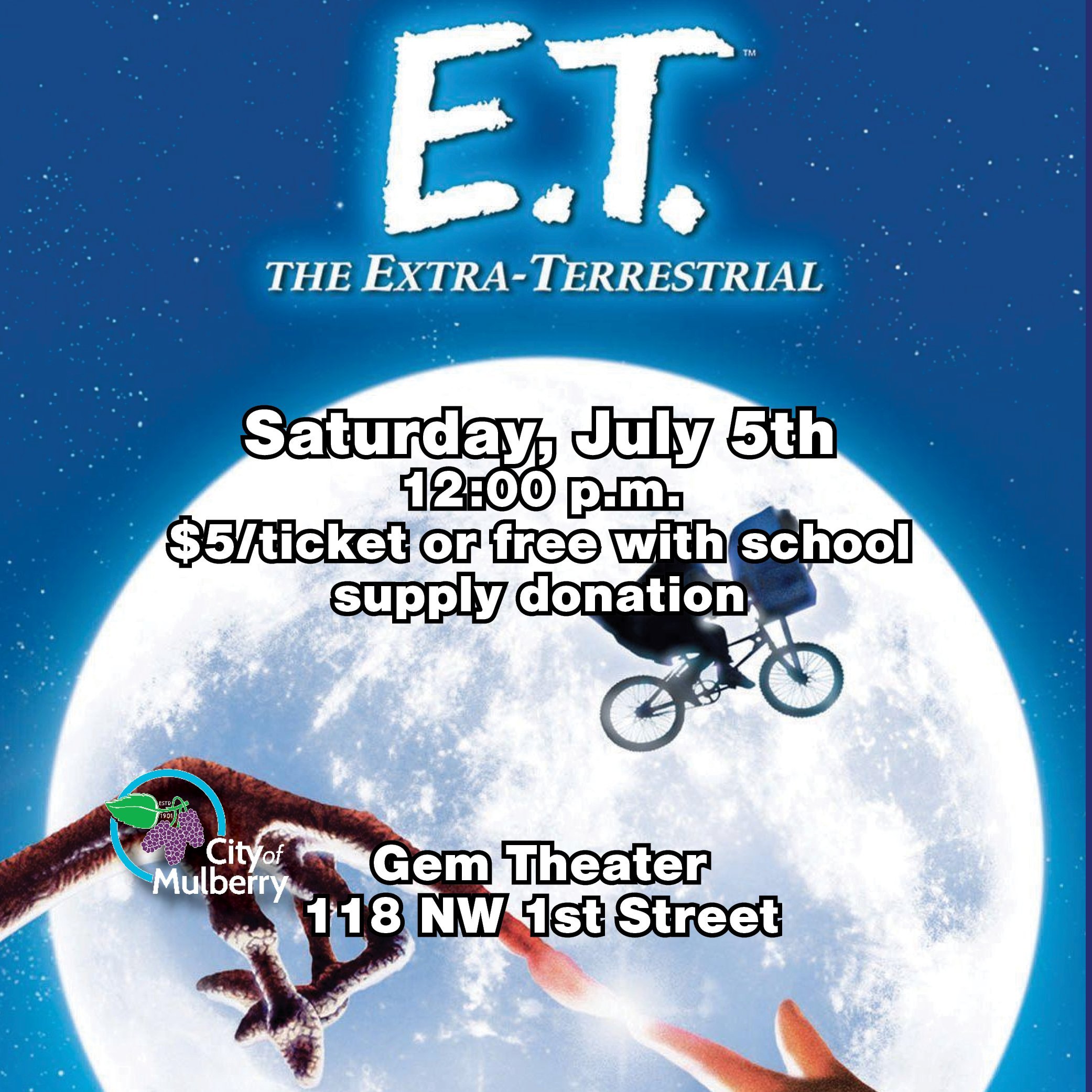 E.T. The Extraterrestrial