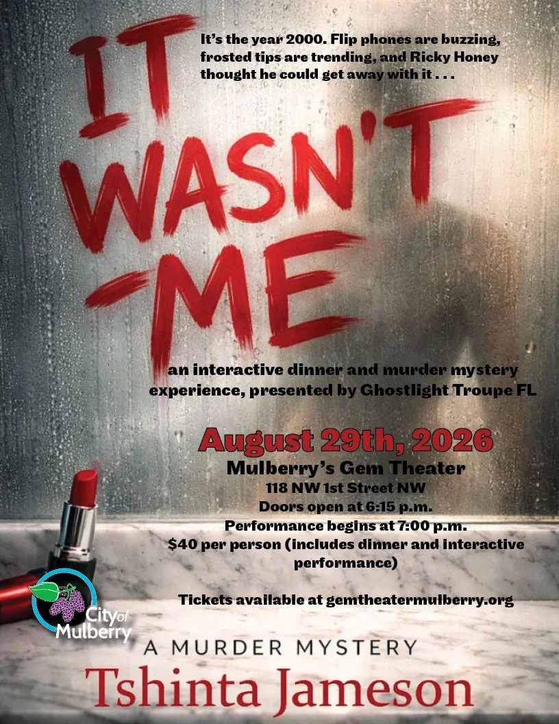 It Wasn't Me: Murder Mystery Dinner