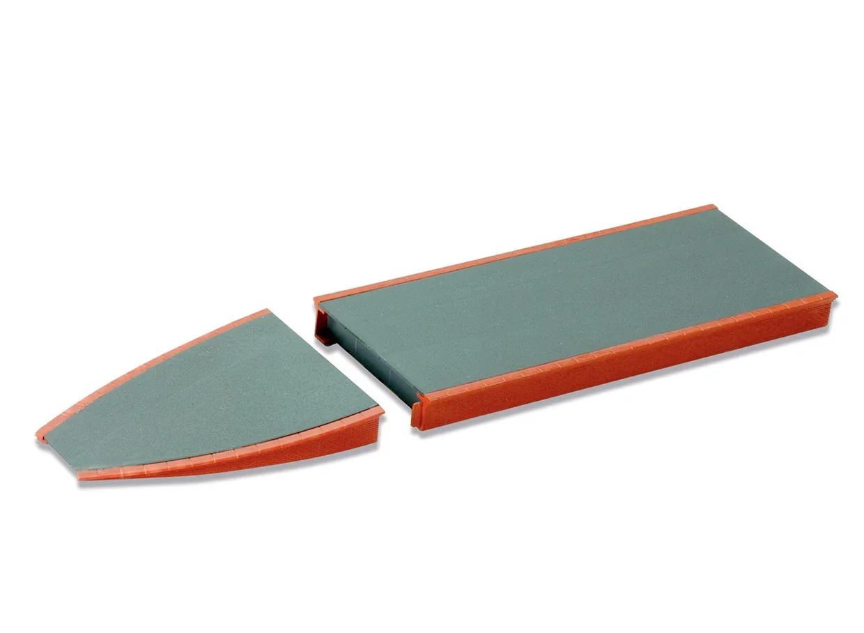 N Gauge ST-90 Straight Platform and Ramp units (Brick)