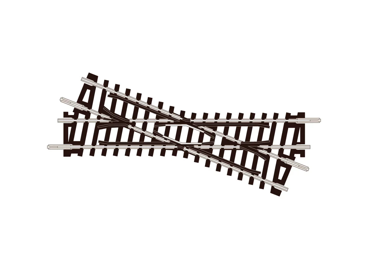 N Gauge ST-51 Left Hand Short Crossing