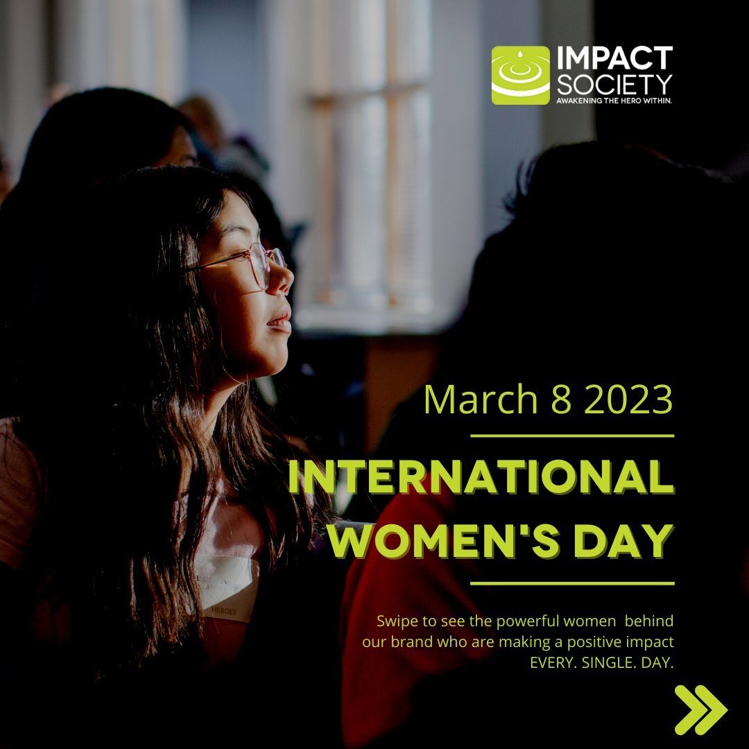 Today, on International Women's Day, I would like to take a moment to express gratitude and appreciation for the amazing women at Impact Society who work tirelessly to empower youth across Canada. ⁠
⁠
Here is an appreciation post to the women on staf