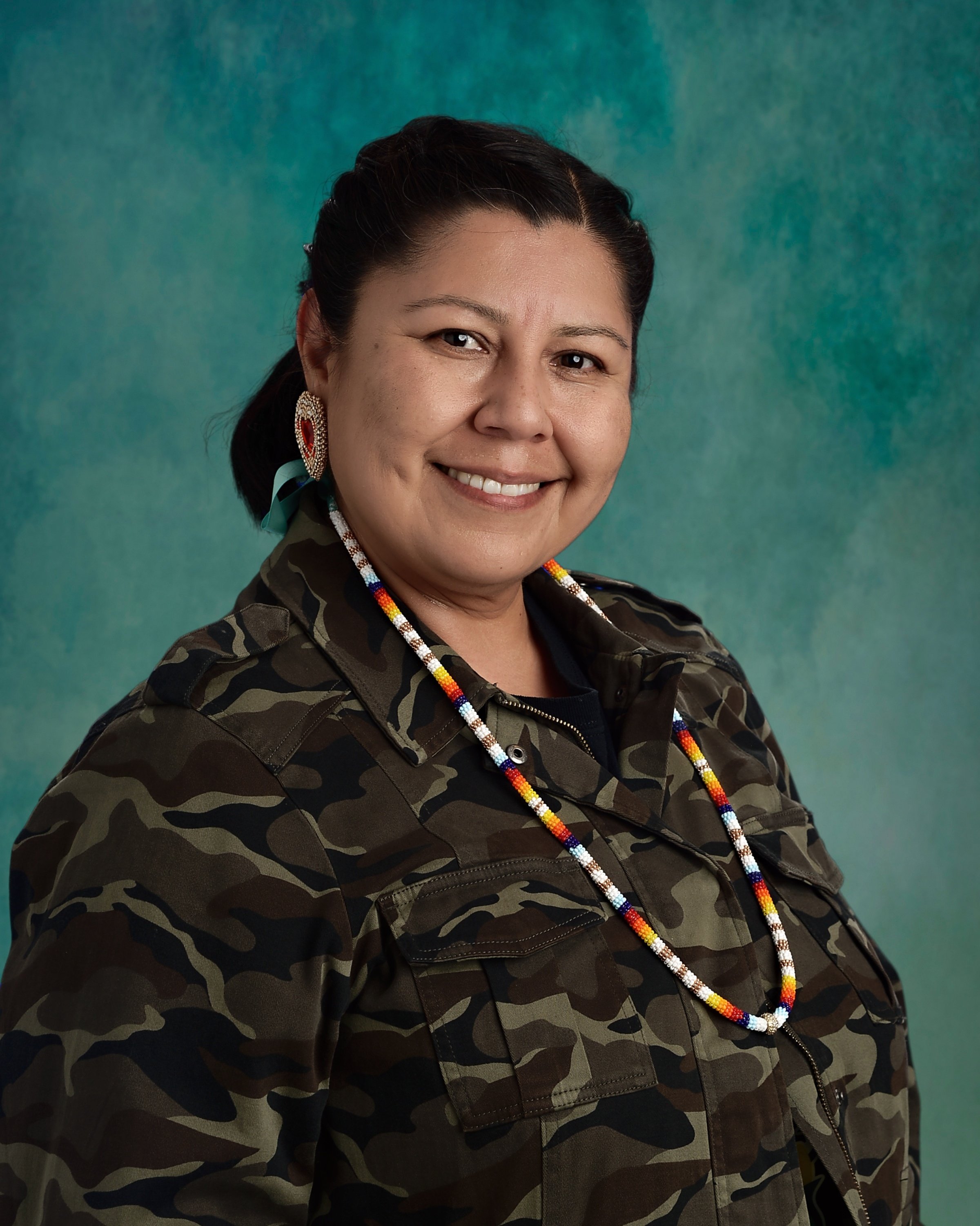 Jolene Grey,  advisor of Impact Society's Reconciliation Through Education Program.