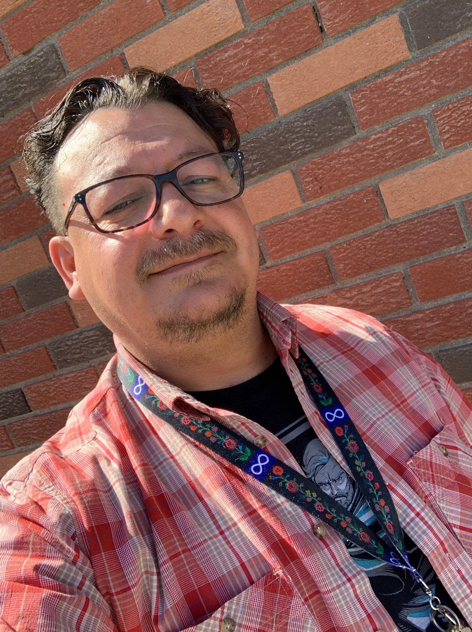 Preston Huppie,  advisor of Impact Society's Reconciliation Through Education Program.