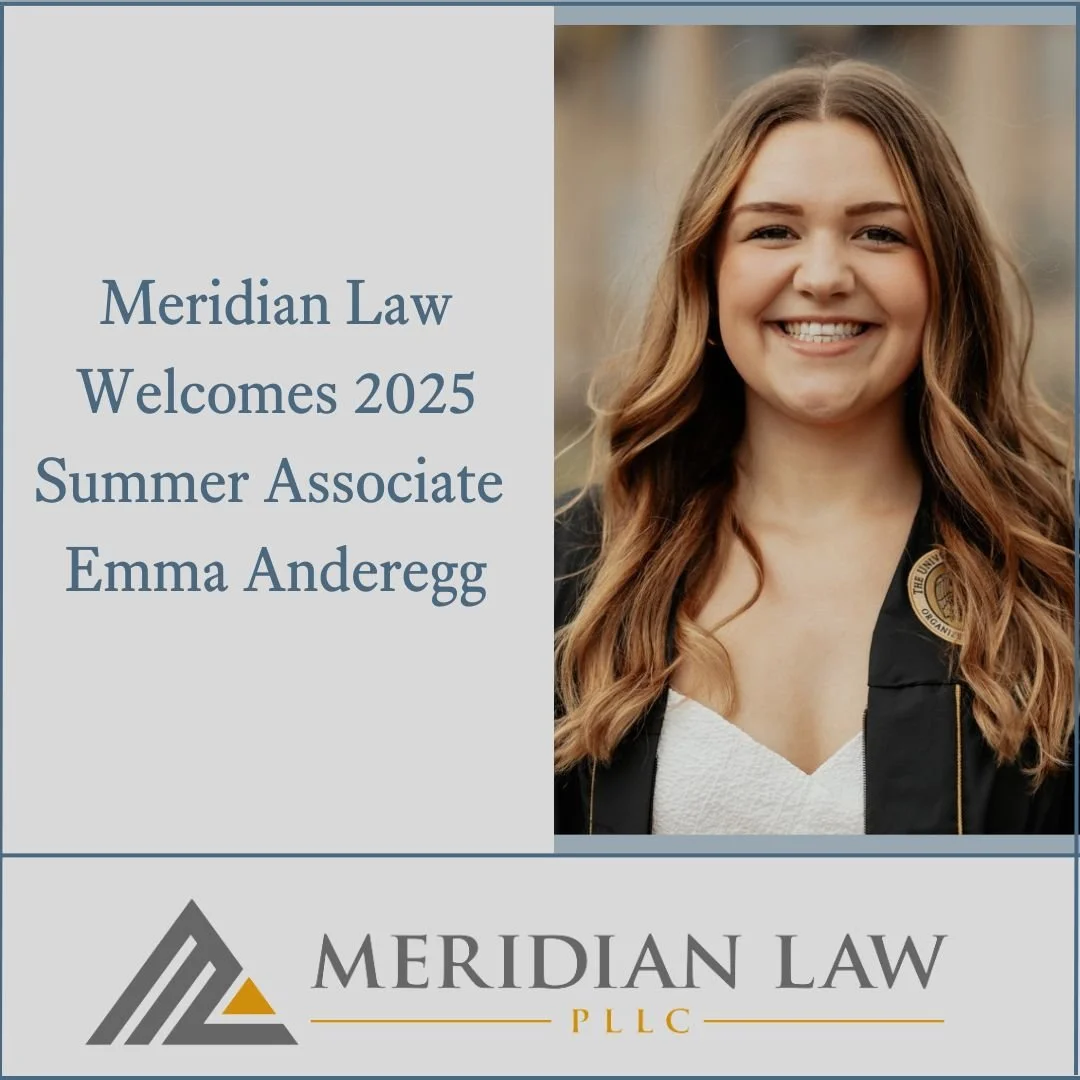 The Meridian team extends a warm welcome to Emma Anderegg, who joins us as a Summer Associate. A rising third-year law student at the University of Iowa College of Law, and a University of Iowa alumna in Communication Studies, Emma has already begun 