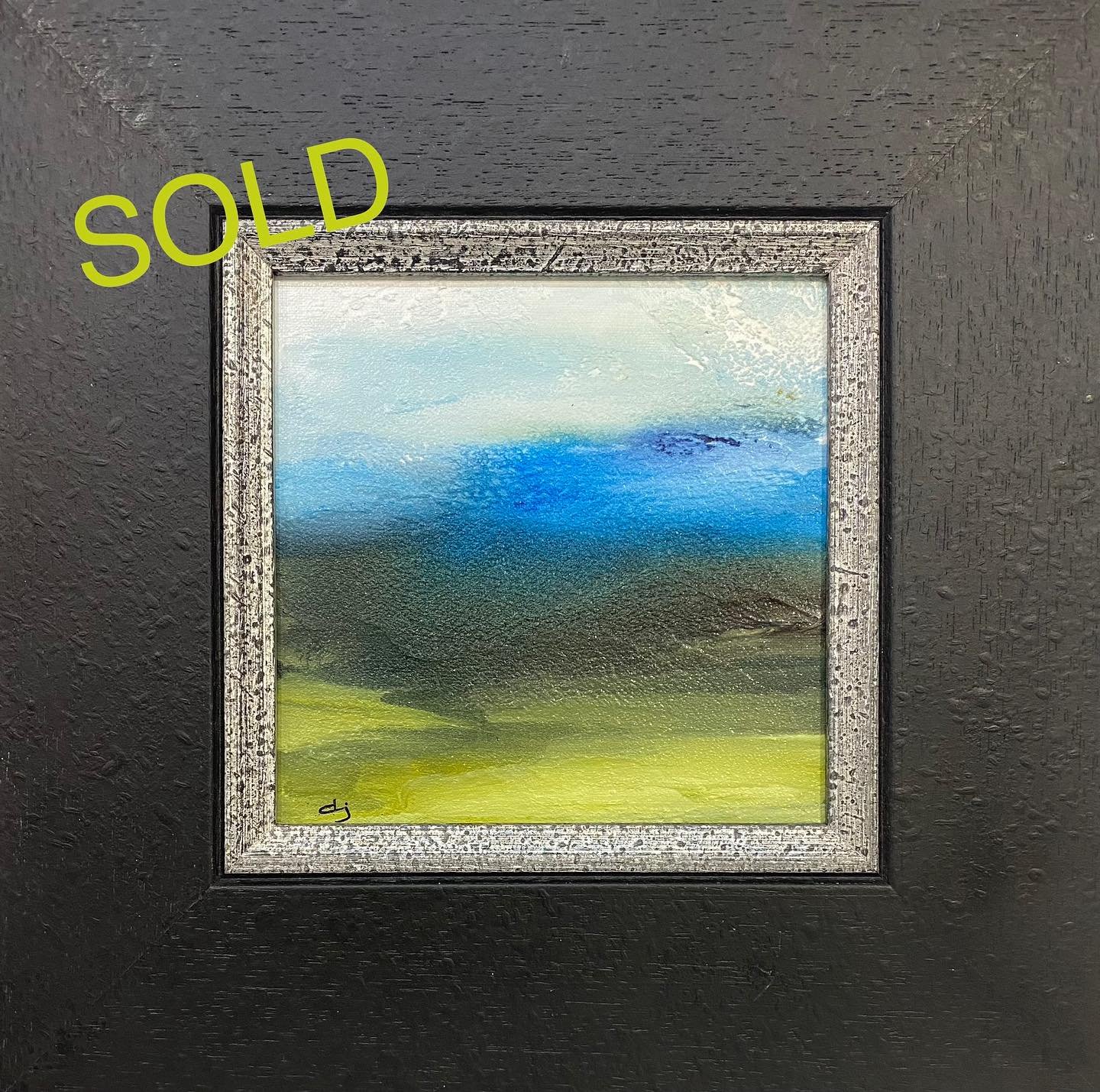 It is such a JOY when a painting sells, whether large or small. It is especially rewarding when the new owner goes out of his way to let you know he has been looking at it for a while and decides he has to have it. 🥰 Thank you, The Little Green Stor