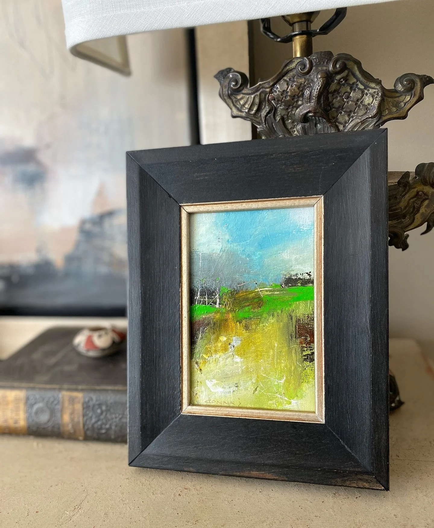 &ldquo;Autumn Fields&rdquo; is now sold. I am grateful. I am grateful someone connected with this small painting. I am grateful this piece is loved, wanted, and is in a new home. I am grateful I can find gratitude in the midst of grief.

For months I