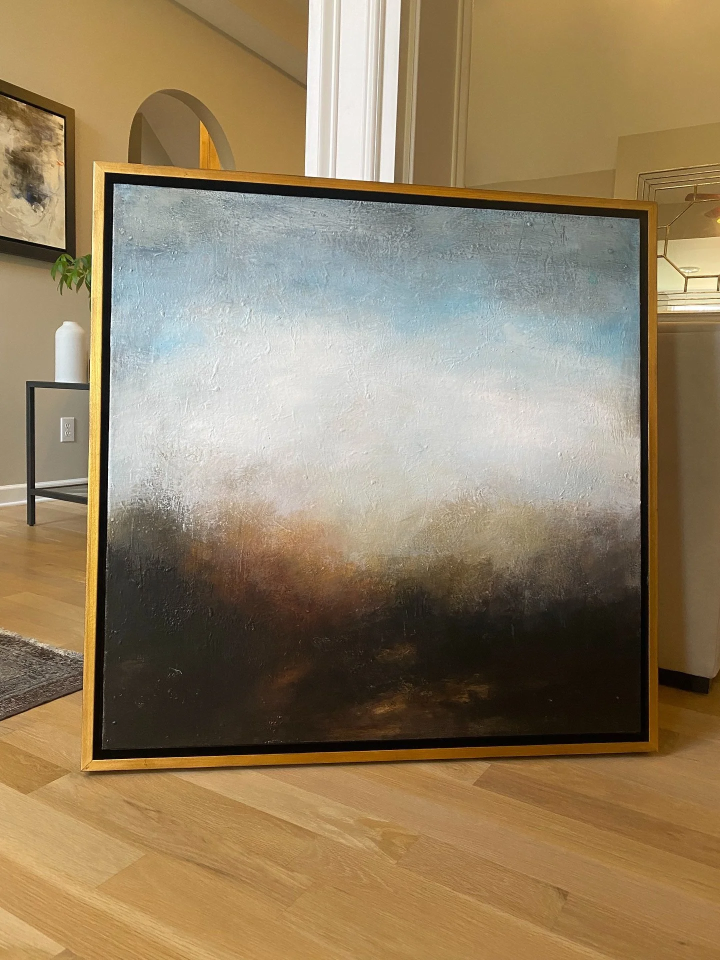 LISTEN TO THE SILENCE is now sold. My heart is overflowing with gratitude. It&rsquo;s no secret I have a passion for painting, and that it and everything in my life are so intertwined. Connection is important to me. As I share my happiness in the sal