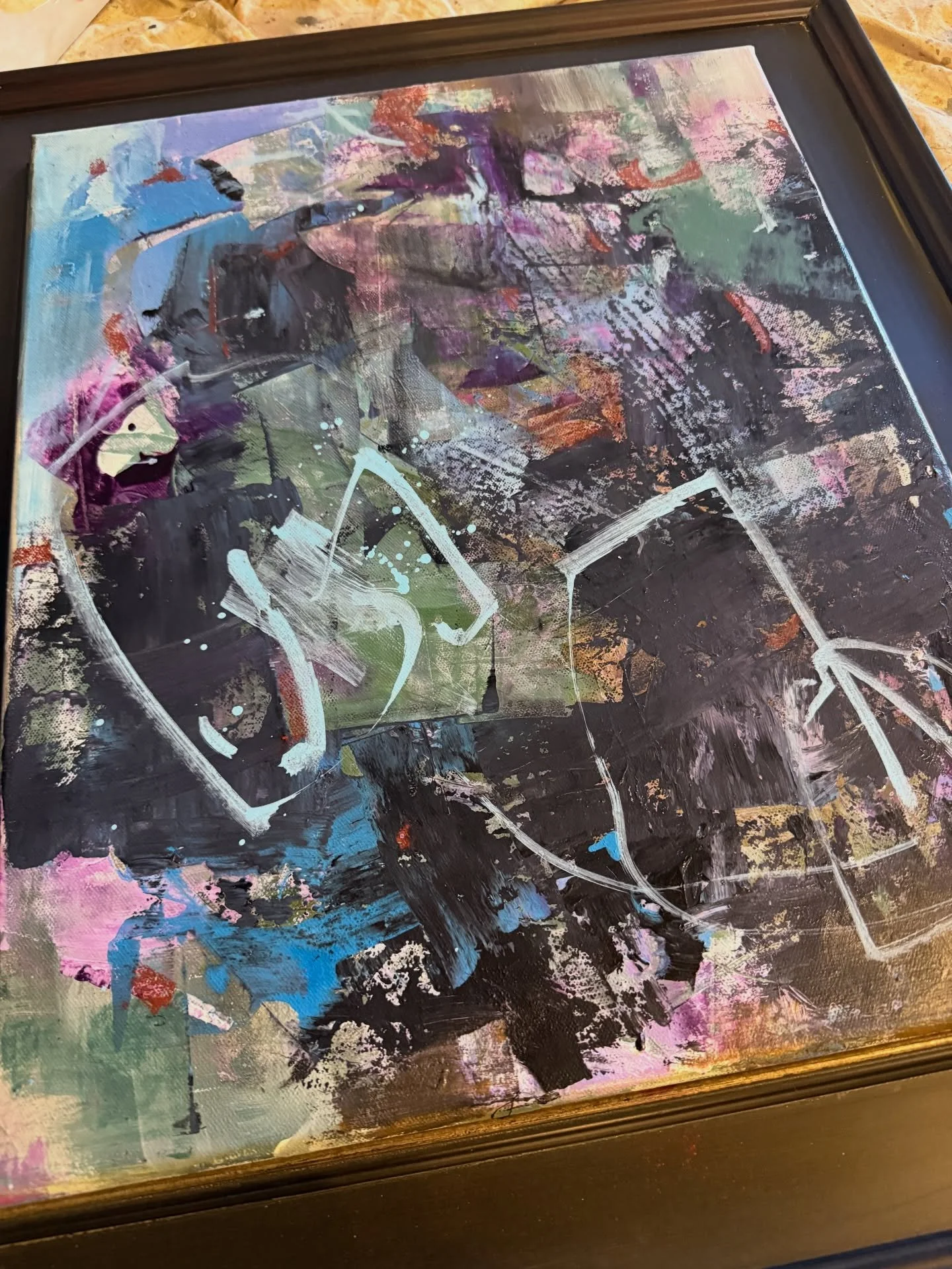 I&rsquo;m often asked how long it takes to create a painting. The answer varies&hellip;.minutes, hours, days, weeks, months, and years. I don&rsquo;t remember when I started this one. I do know that it&rsquo;s been set aside for at least four months.