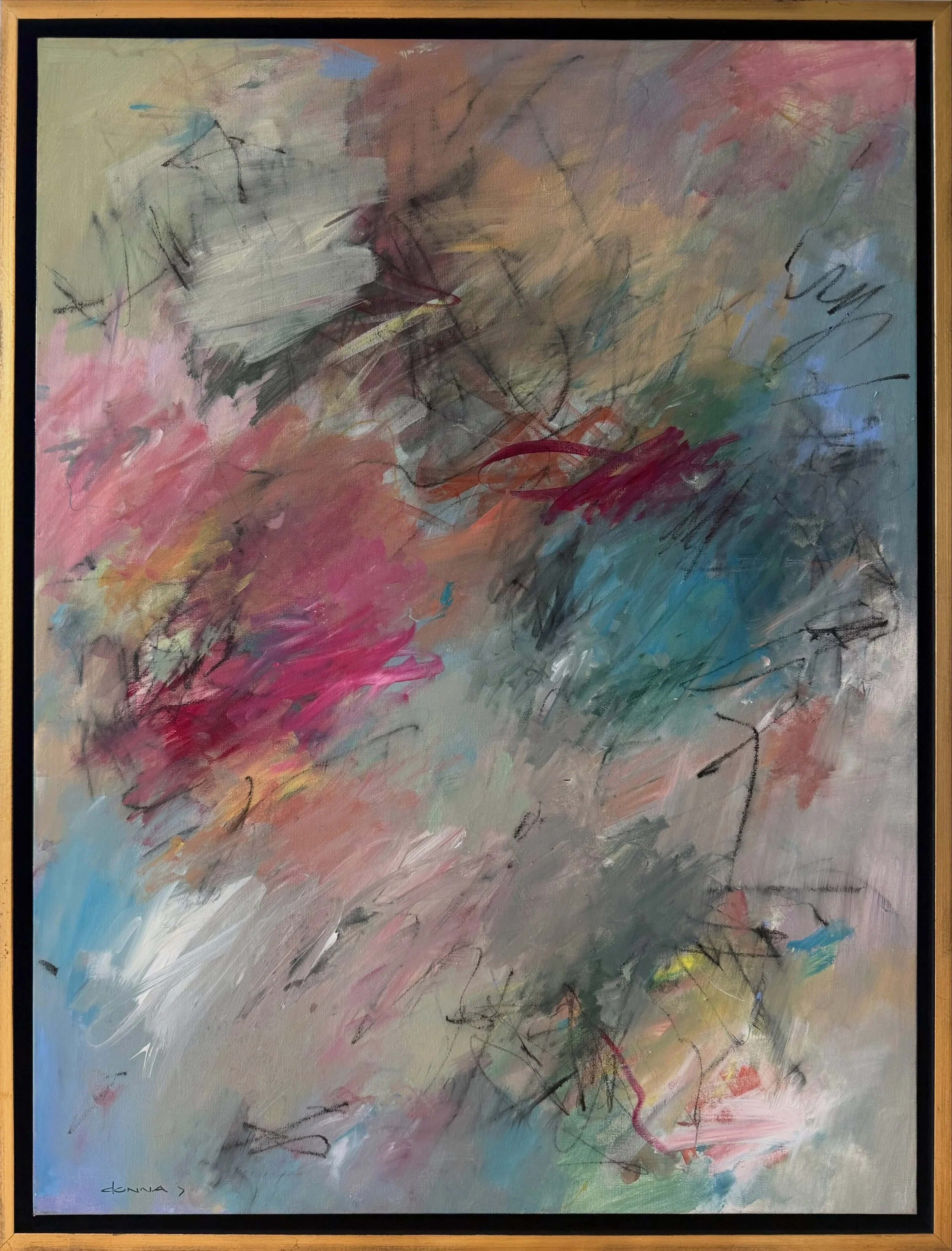 Exciting news! I&rsquo;m thrilled to share that SUMMER GIVES WAY TO FALL has been juried into ADC Fine Art&rsquo;s Radiance 2026 show! 

This summer exhibition features artwork that evokes happiness and warmth. I&rsquo;m so happy this piece was chose
