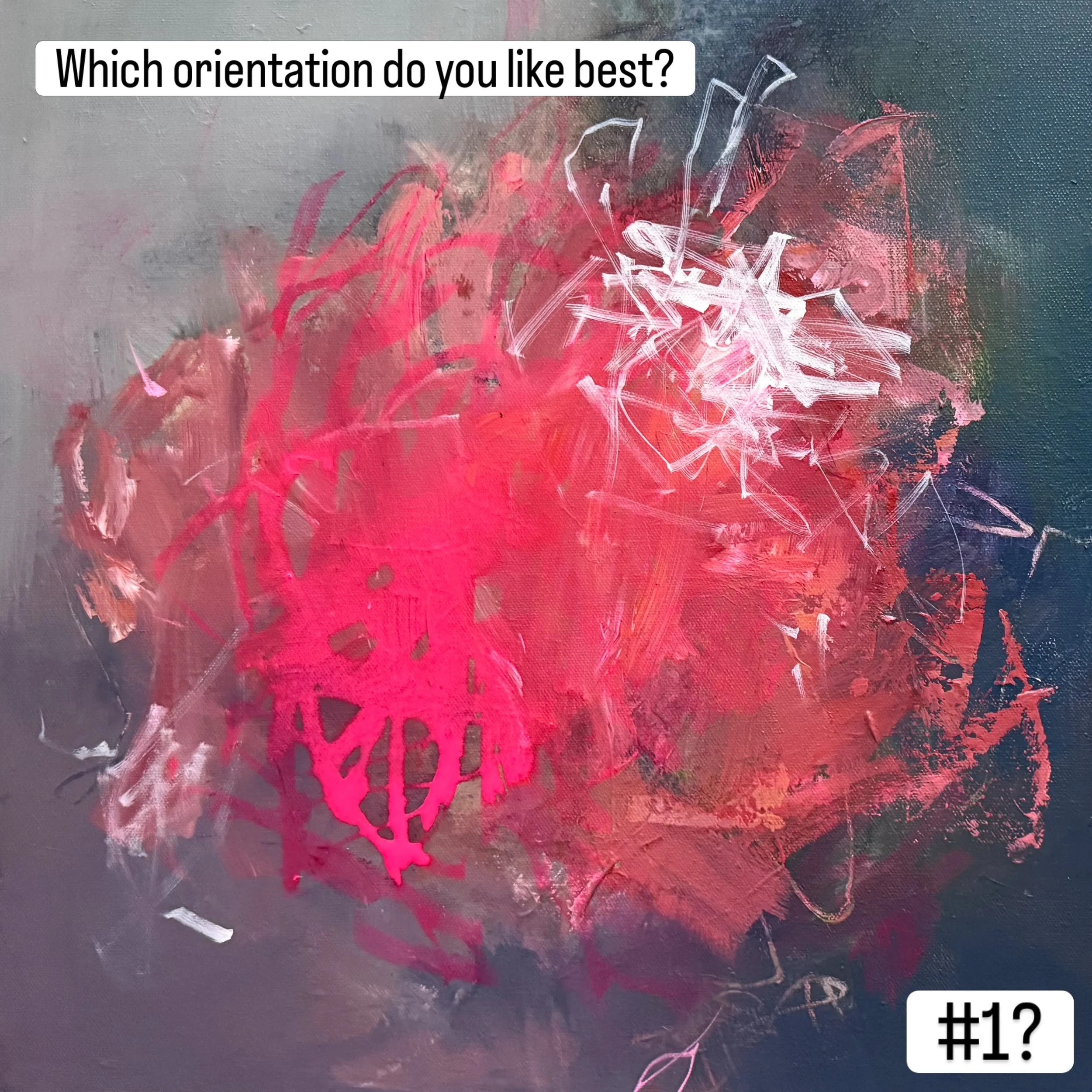 Looking for some help with this one!

I know I&rsquo;ve been a little quiet on social media lately. I&rsquo;ve been painting like crazy for an art show and getting ready for a painting workshop. I just now finished this one and am trying to decide wh