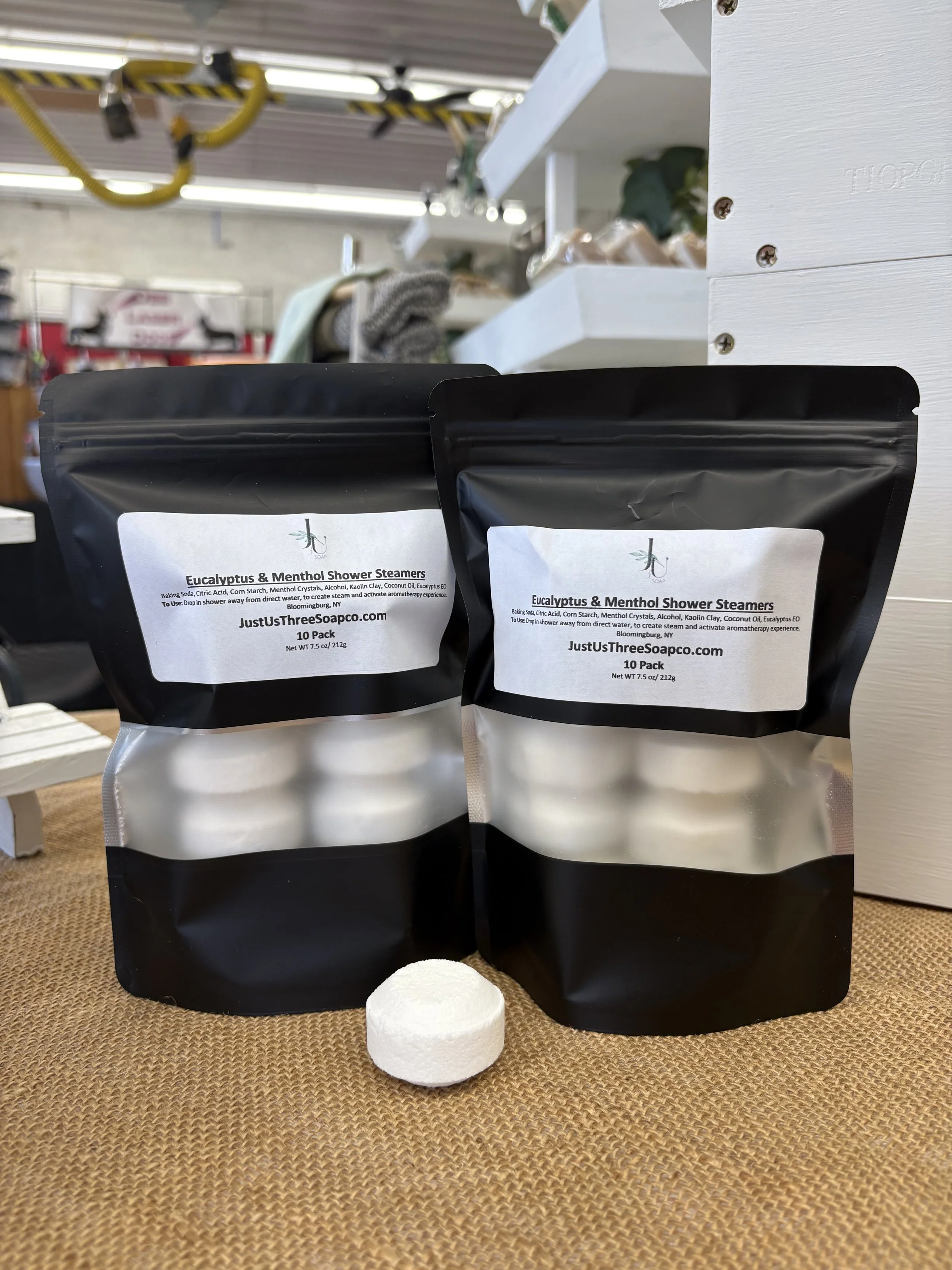 Menthol & Eucalyptus Shower Steamer