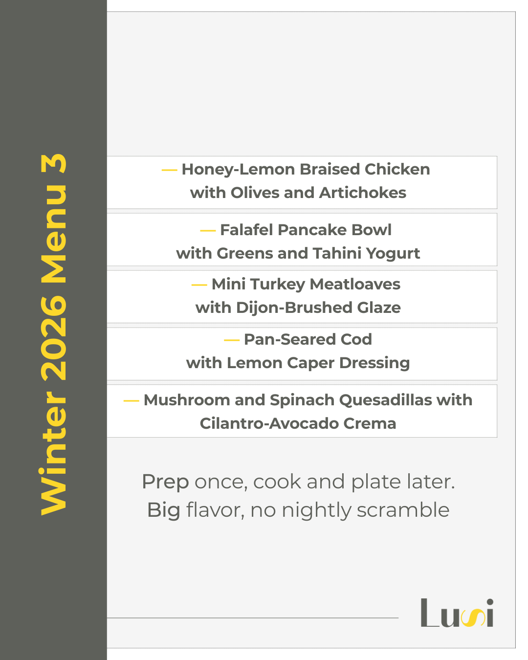 WINTER 2026 MENU THREE