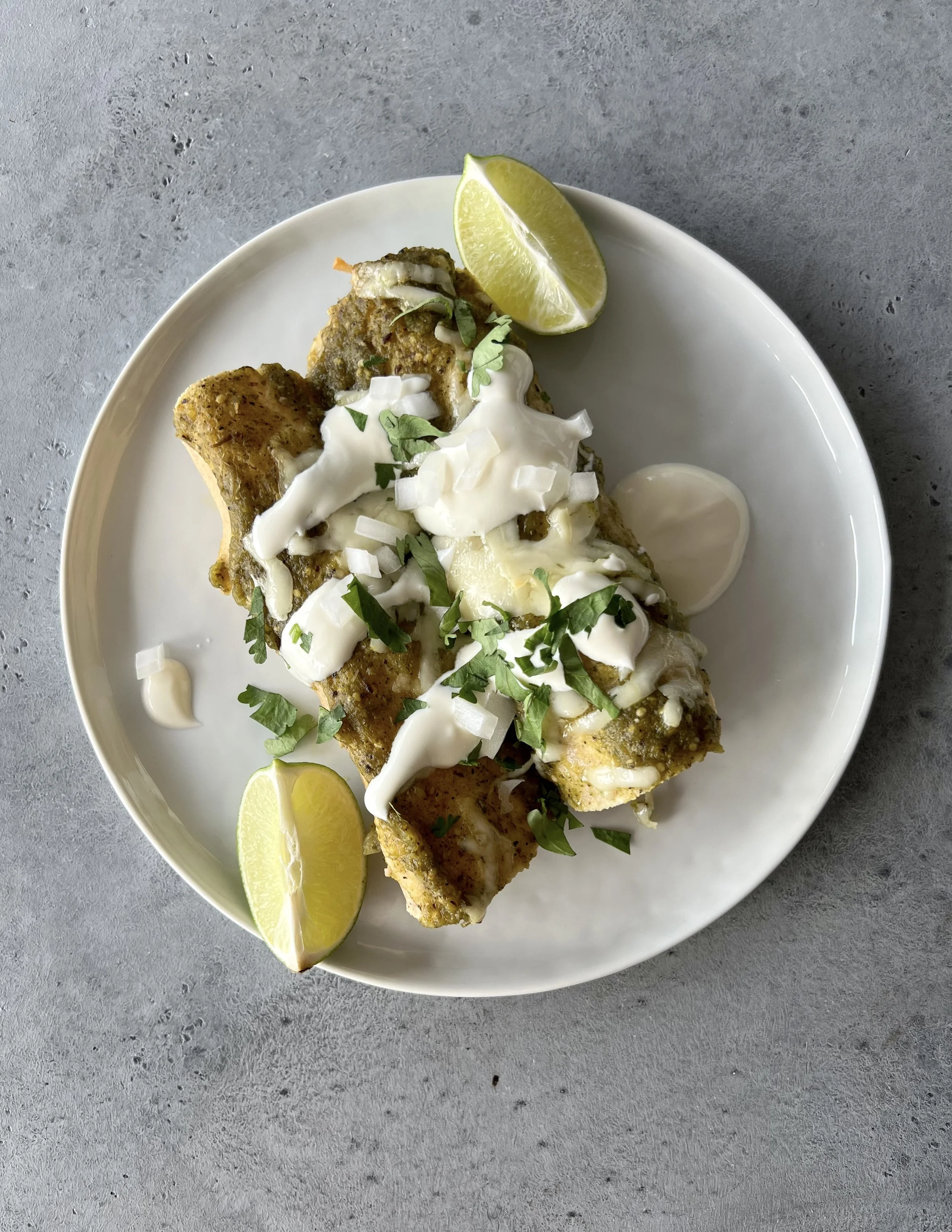 Chicken Enchiladas Verdes