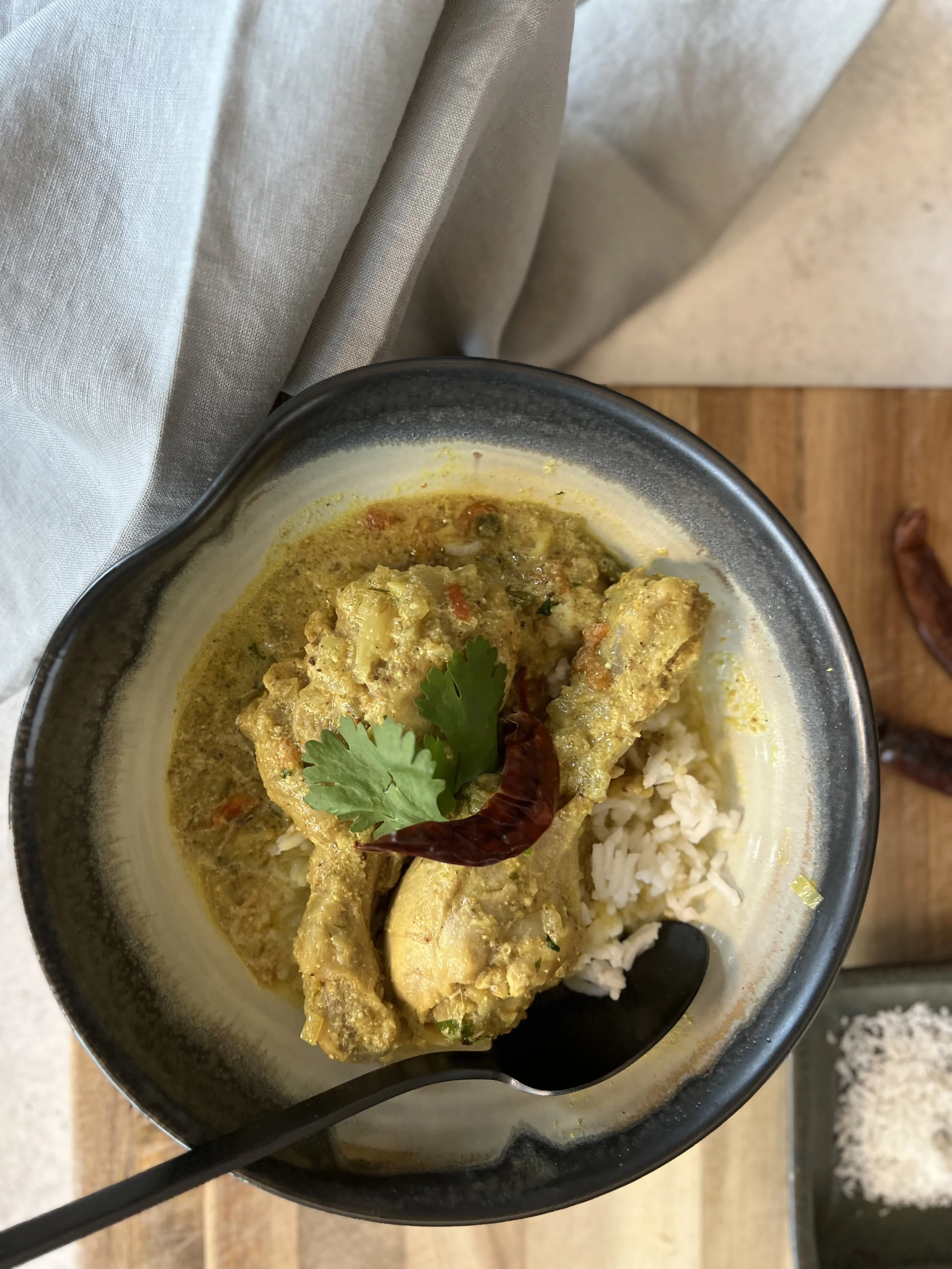 KeralaStyle Coconut Chicken Curry — LUSI A NEW WAY TO WELL