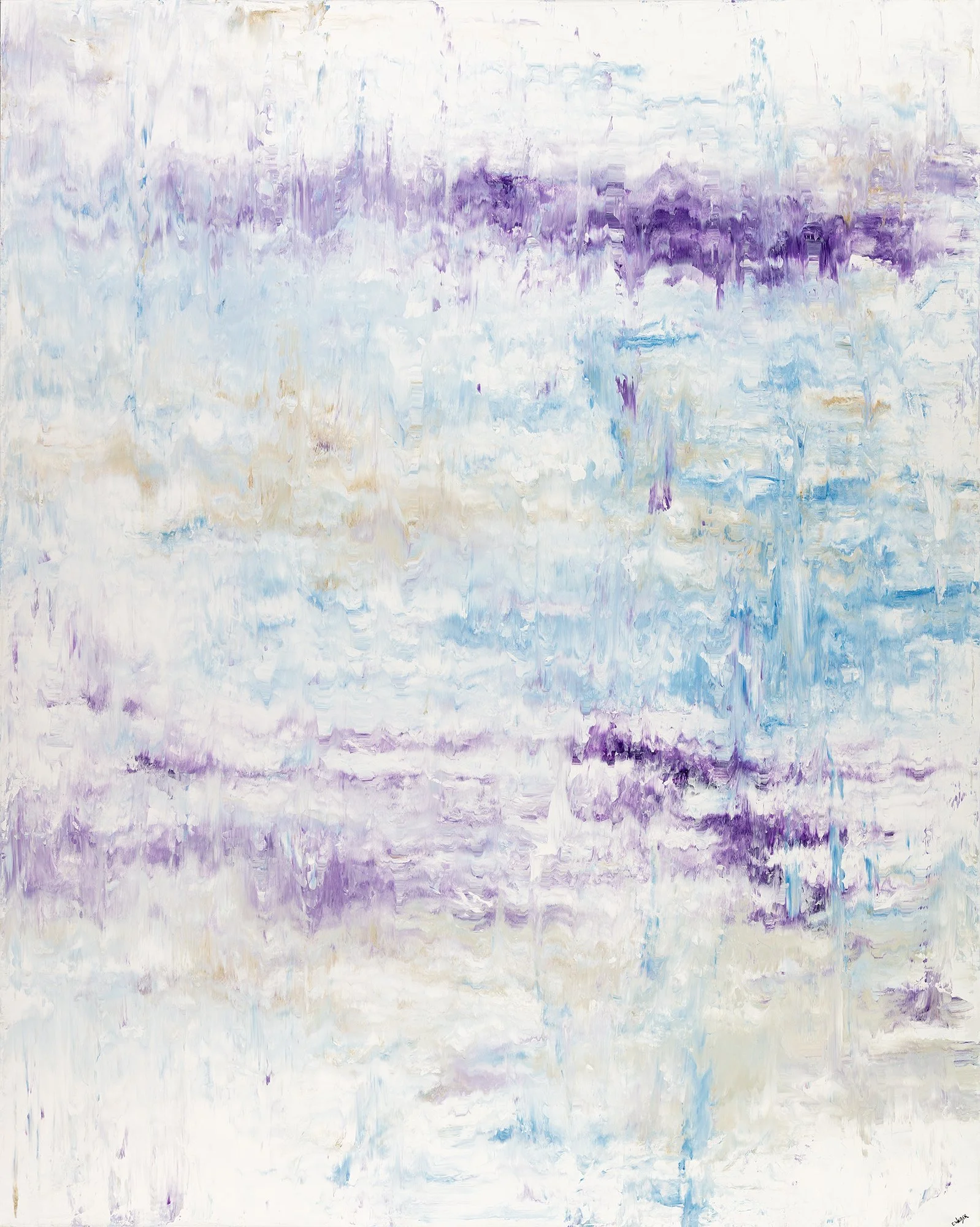 SOLITUDE SERIES: BIRD SONG 
Acrylic on Canvas
60” x 48” 

