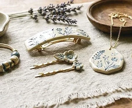 Clay Accessories: Make Your Own Hair Clips & Pendants