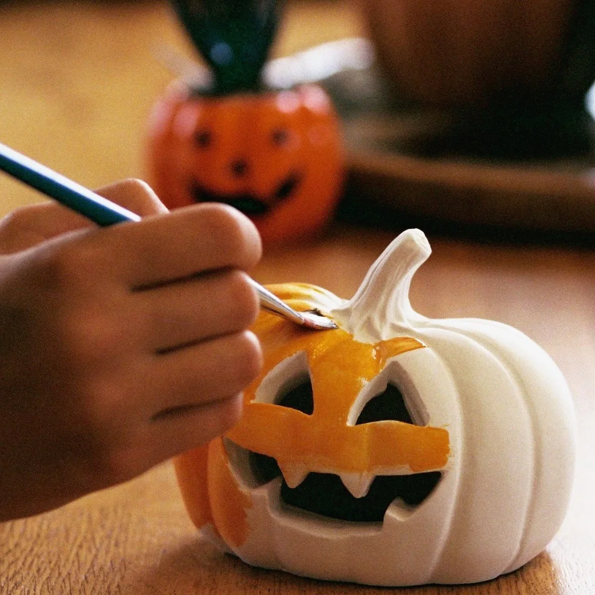 Halloween Ceramic Workshop - Pumpkin Carving! (Morning Session)
