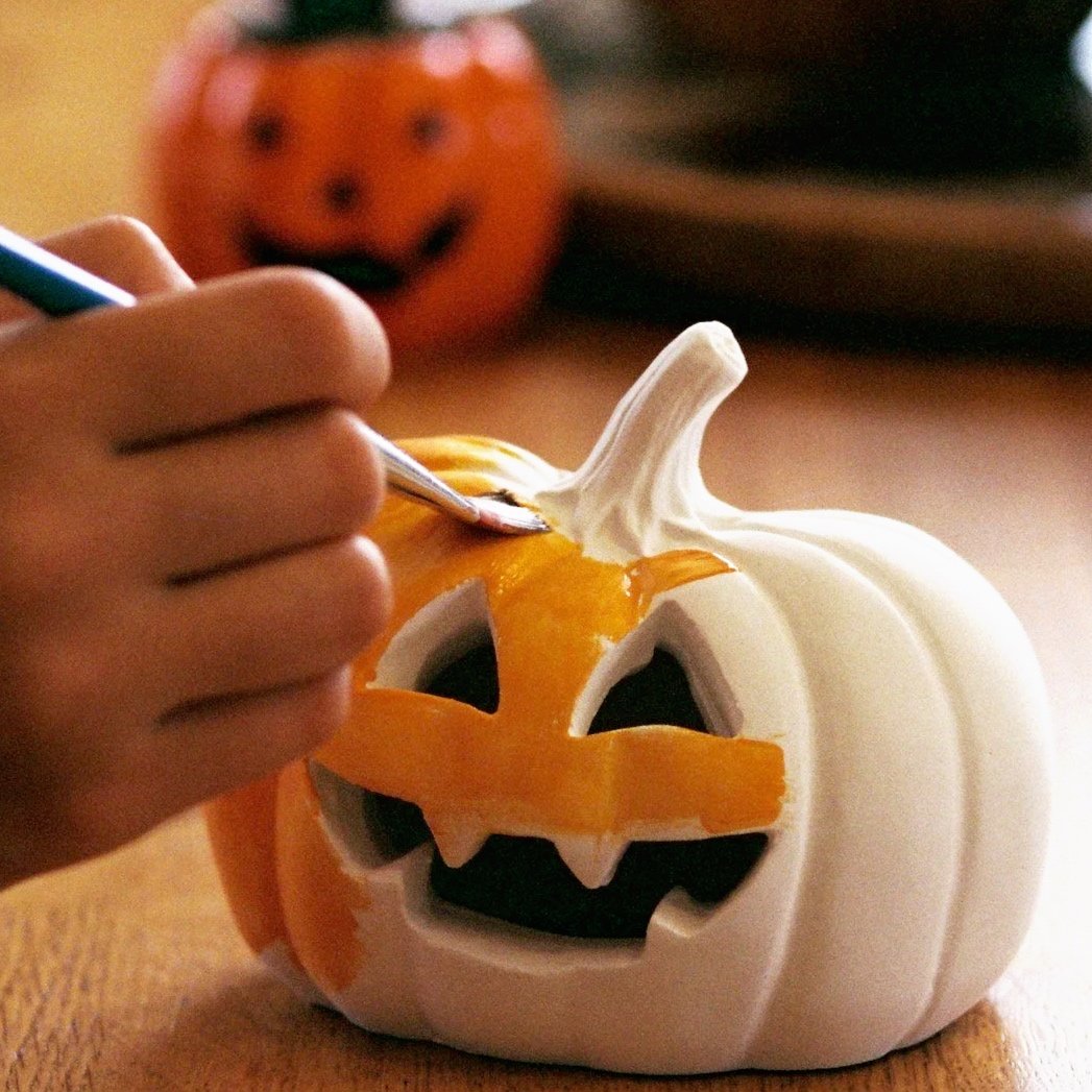 Halloween Ceramic Workshop - Pumpkin Carving! (Afternoon Session)