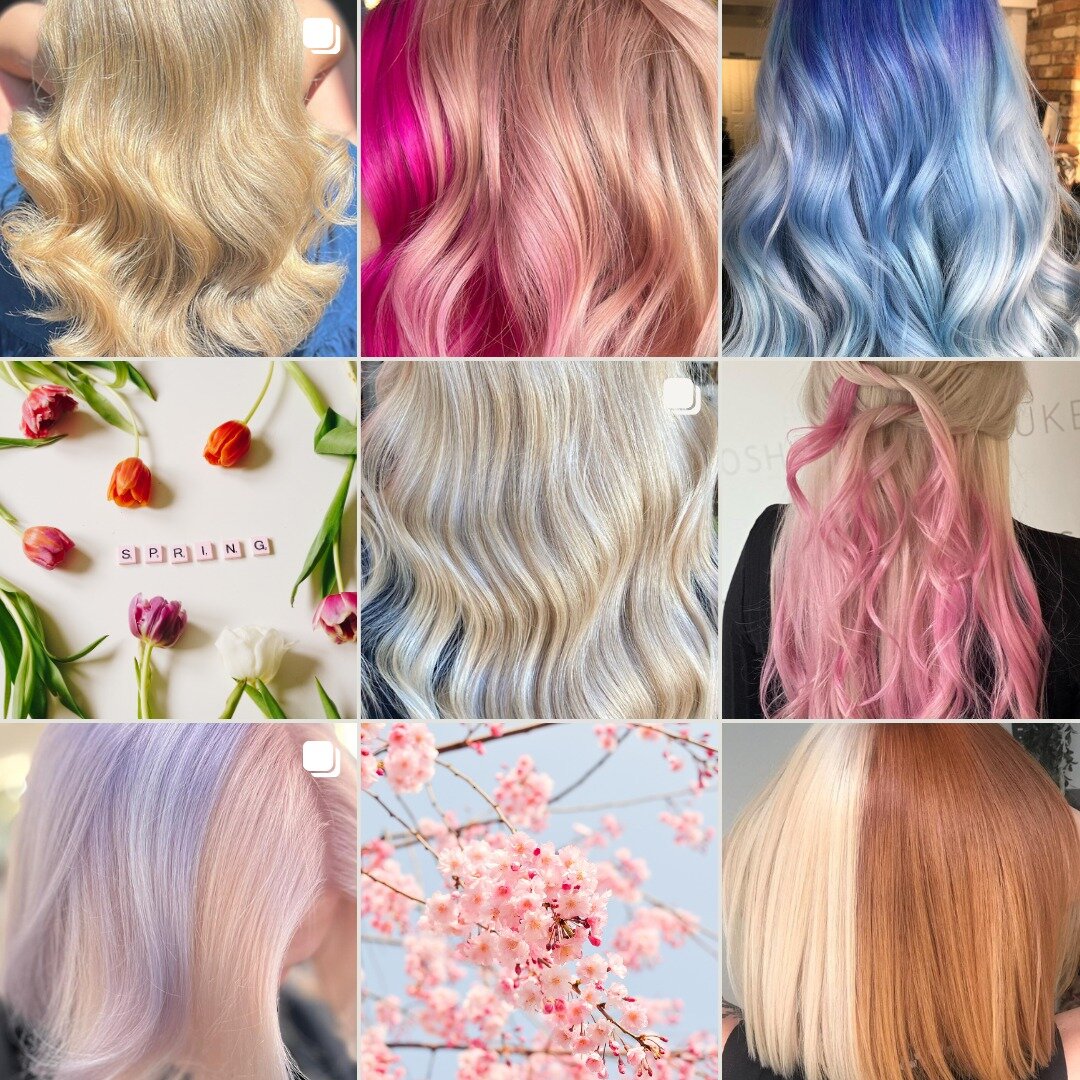 🌼🌷🩵☀️🌸 FINALLY... Spring is here 🌼🌷🩵☀️🌸

And we love spring hair! Light pinks, blondes, blues and pastels - we do it all 🫶

If you're wanting to change up your look this season, book your appointment with Worthing's colour experts!

📞 01903