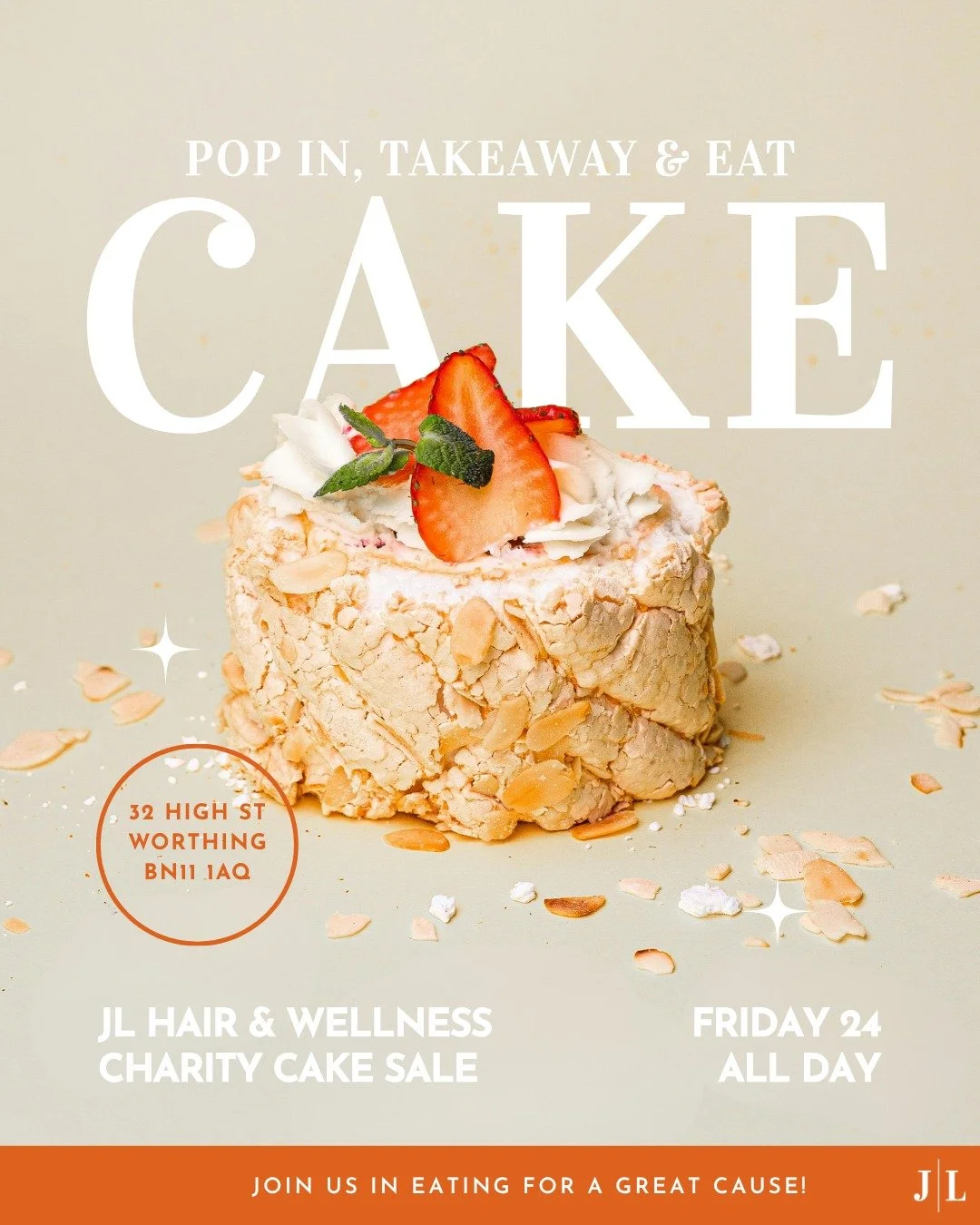 Something sweet is happening this Friday at JL Hair &amp; Wellness 🍰✨

As well as our Pamper With Ya Pooch event, we&rsquo;ll be hosting a cake sale all day to raise money for another amazing cause 🥰 no appointment needed - just pop in, grab a swee