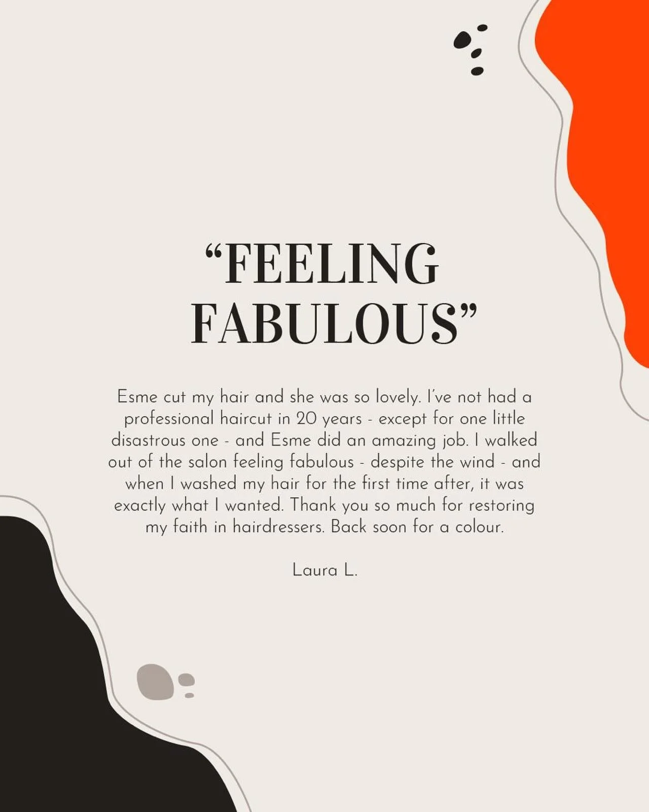 ✨ Restoring faith in hairdressers, one haircut at a time. ✨

20 years without a professional cut, and Esme understood the assignment. 💇&zwj;♀️💛

Fancy leaving feeling fabulous too? Book online via the link in our bio ☺️
.
.
#hairstylist #salonlife 
