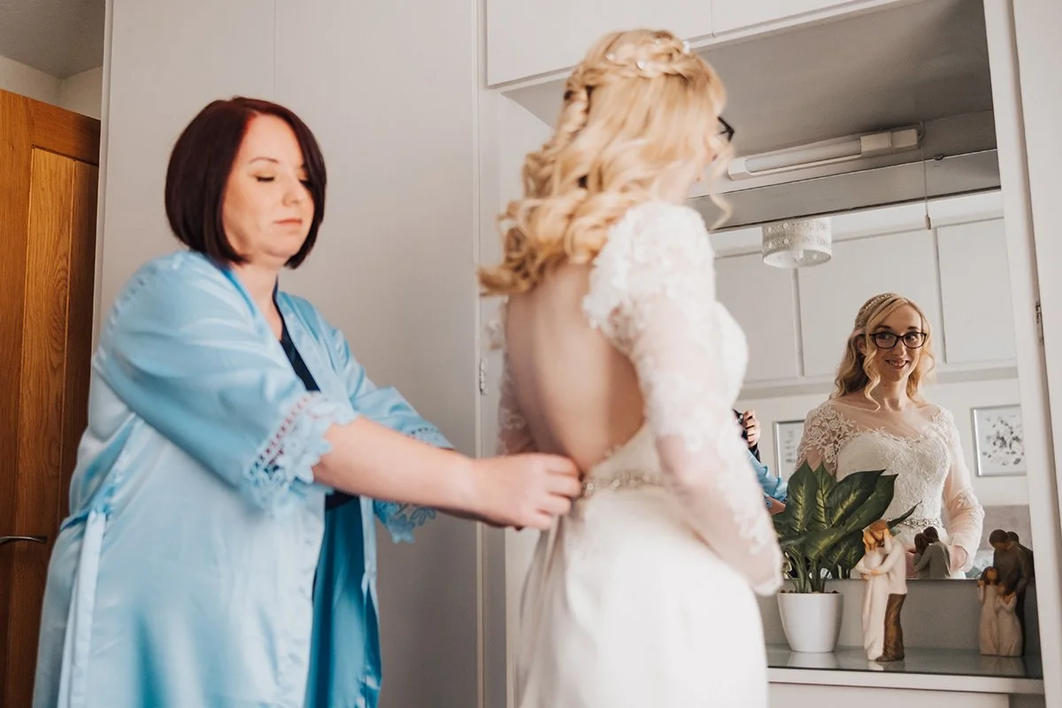 Winter wedding photographer Lancaster