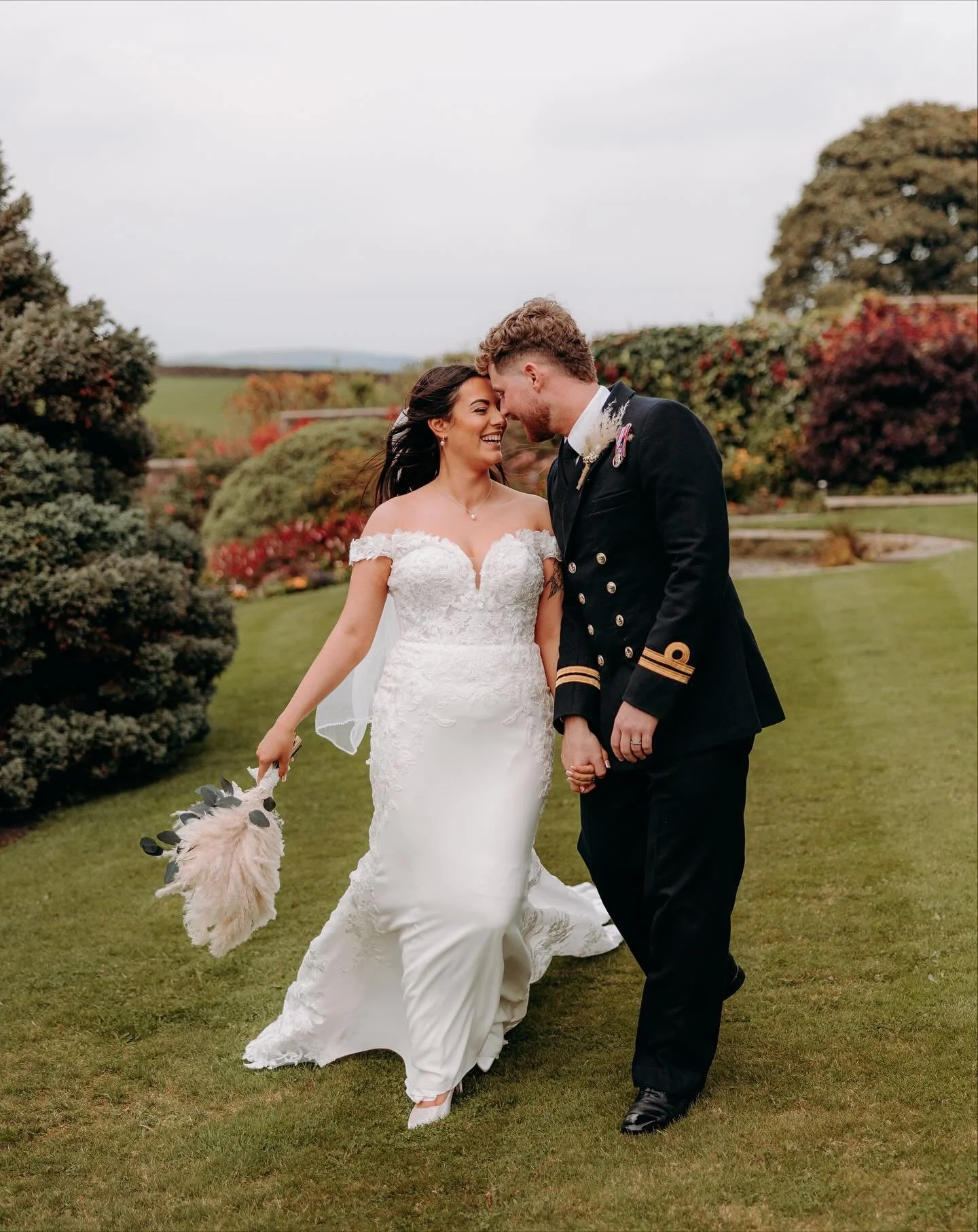 I do love a forces wedding, this wedding of Amber &amp; Nathan was no exception, Nathan chose his @royalnavy clobber while Amber a stunning dress from @essenseofaustralia 🔥 
&bull;
&bull;
Working with a smashing group of other suppliers!
@stephenwhi