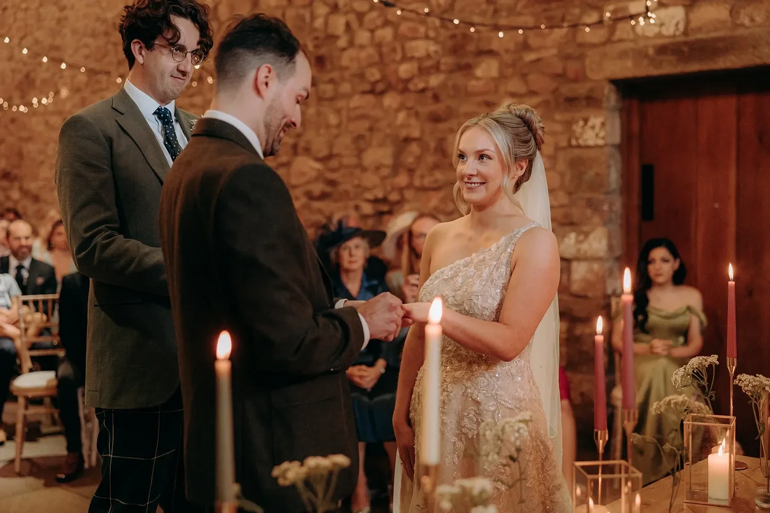 Browsholme Hall wedding portrait