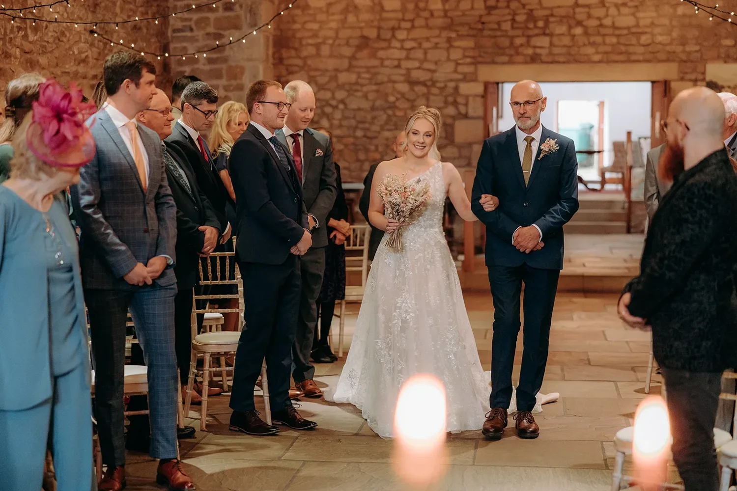 Natural couple portrait at Browsholme Hall
