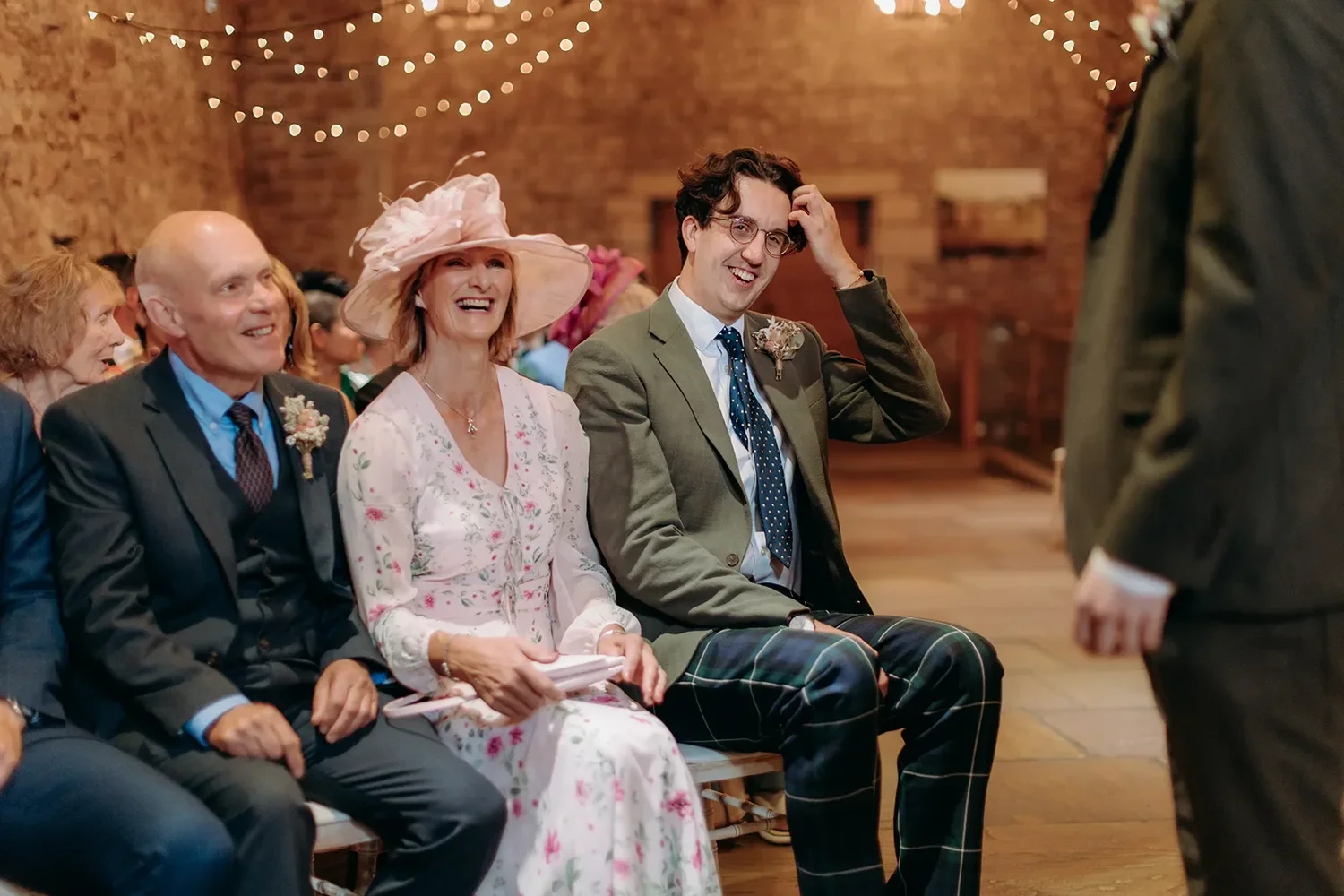 Pip and James on their Browsholme wedding day