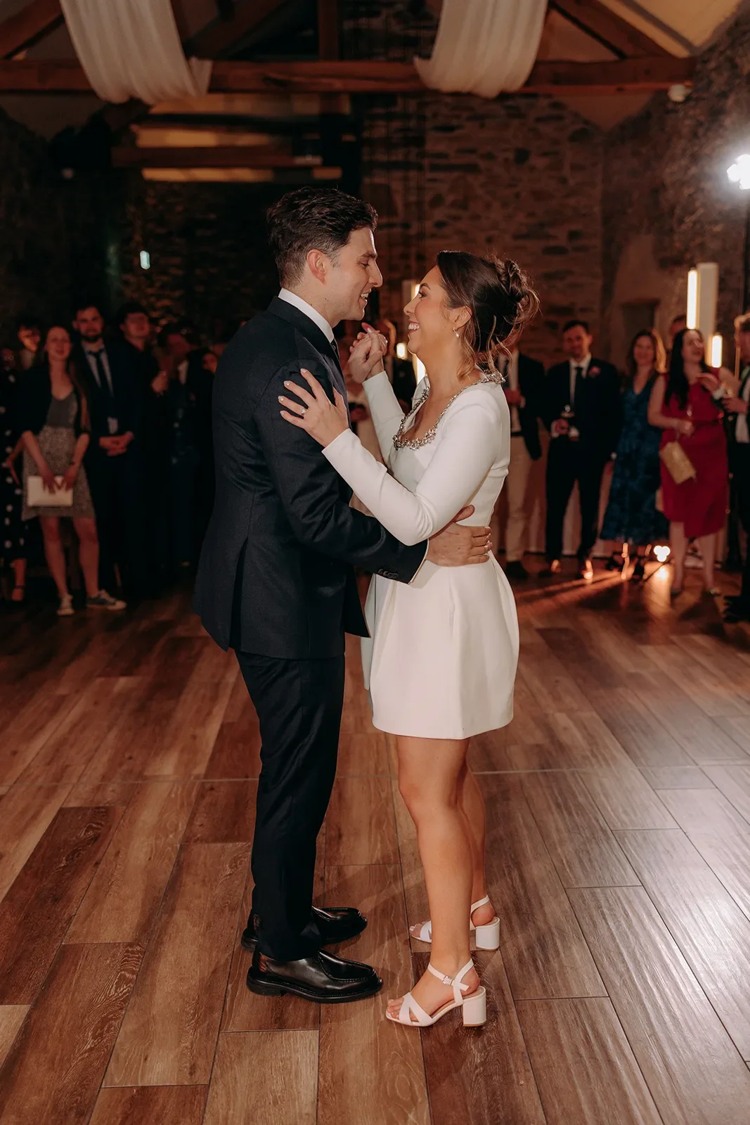 Hannah and Mike's Town Head Estate wedding reception