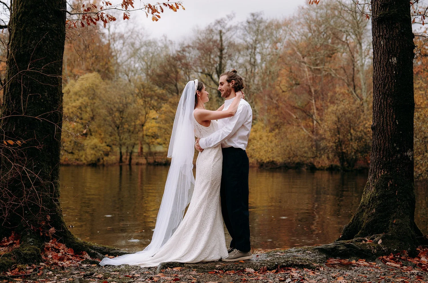 Cragwood Country House wedding couple