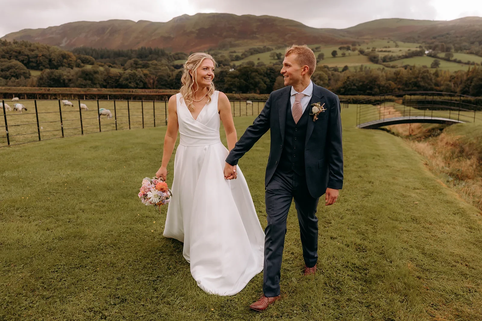 Harriet & Tom's wedding at New House Farm