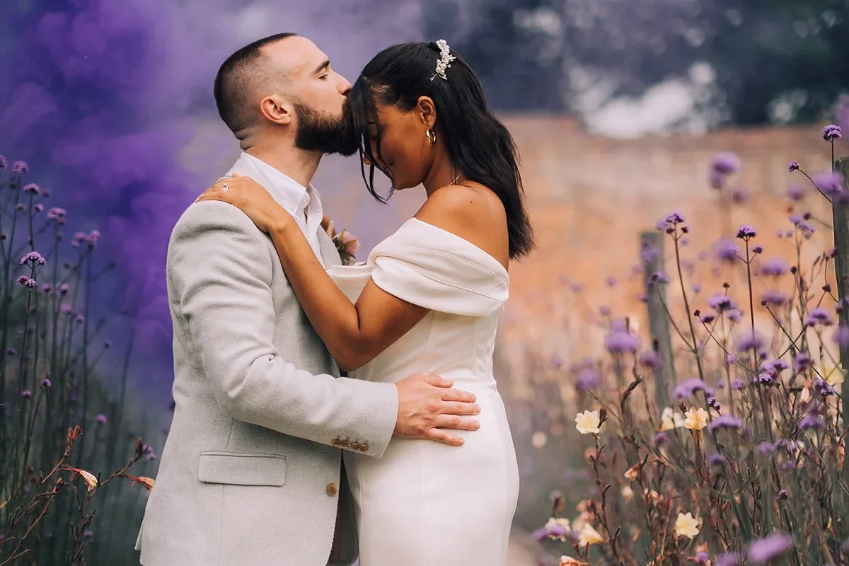 Fatima & Michael at their Combermere Abbey Wedding