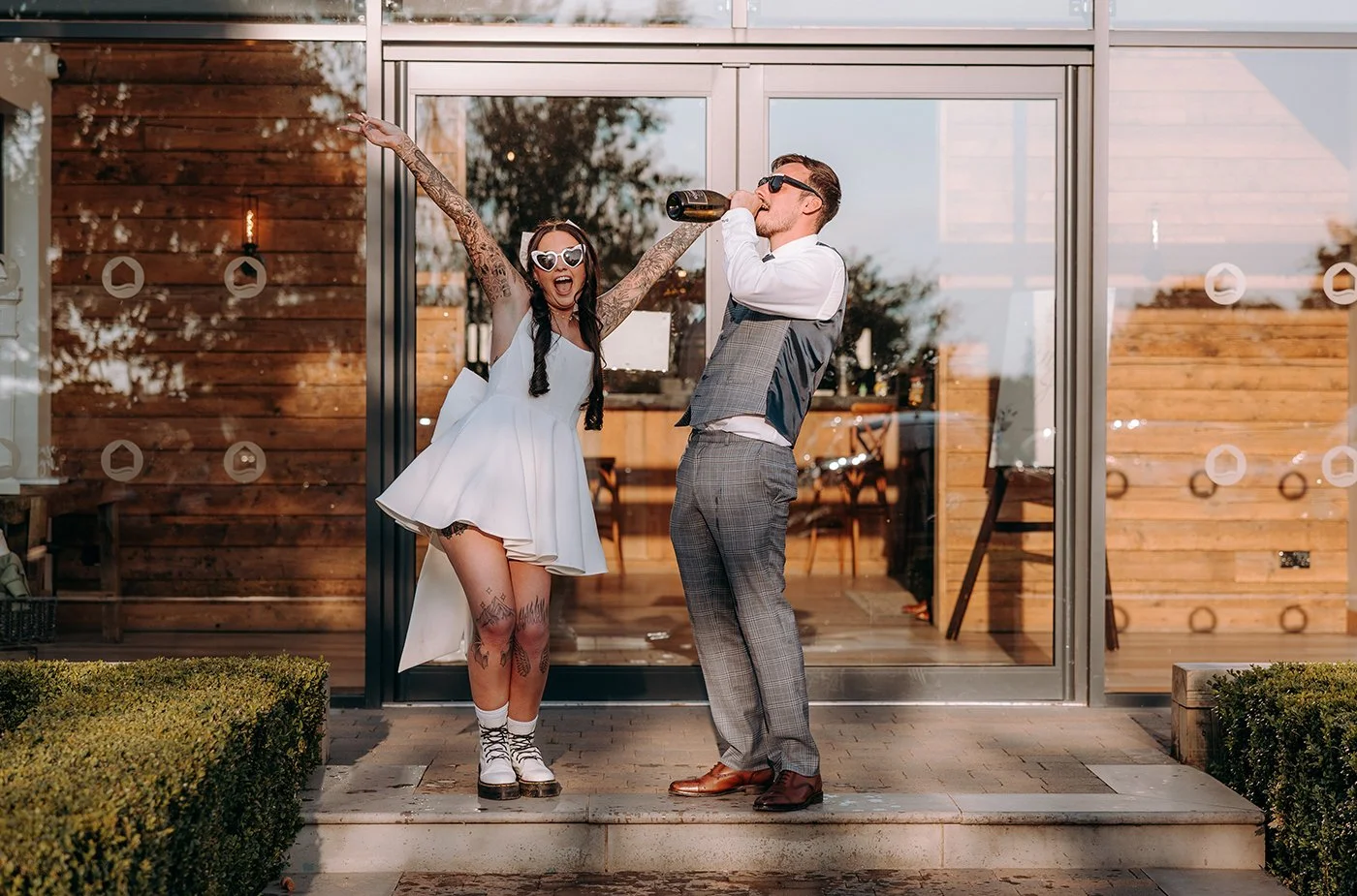 Relaxed wedding photography and video coverage