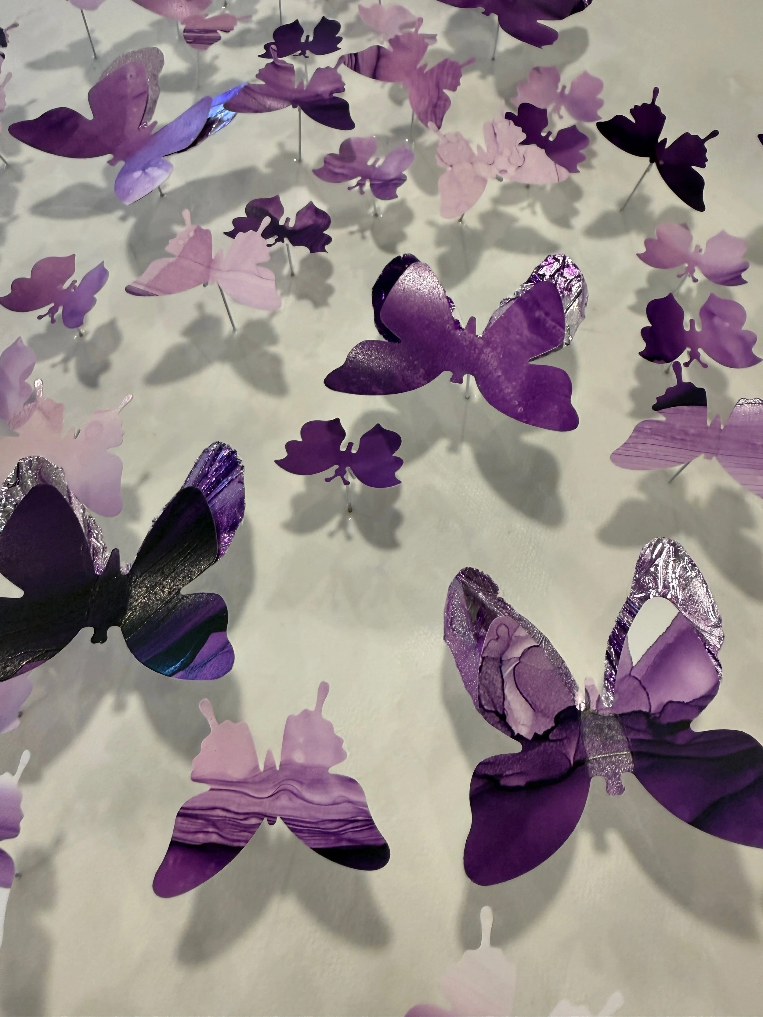 "Suspended Transformation" close up